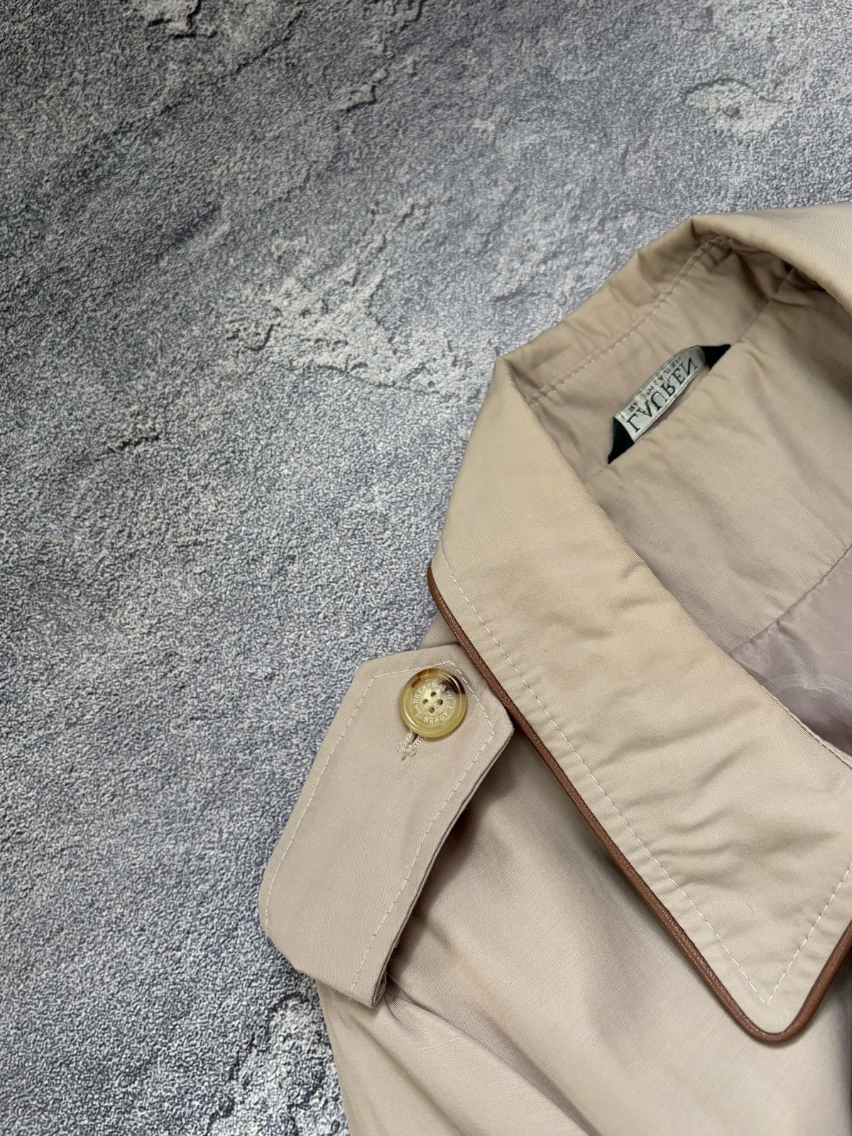 Lauren Ralph Lauren Lauren Ralph Lauren Clay Beige Double Breasted Trench XL Size XL / US 12-14 / IT 48-50 - 8 Thumbnail