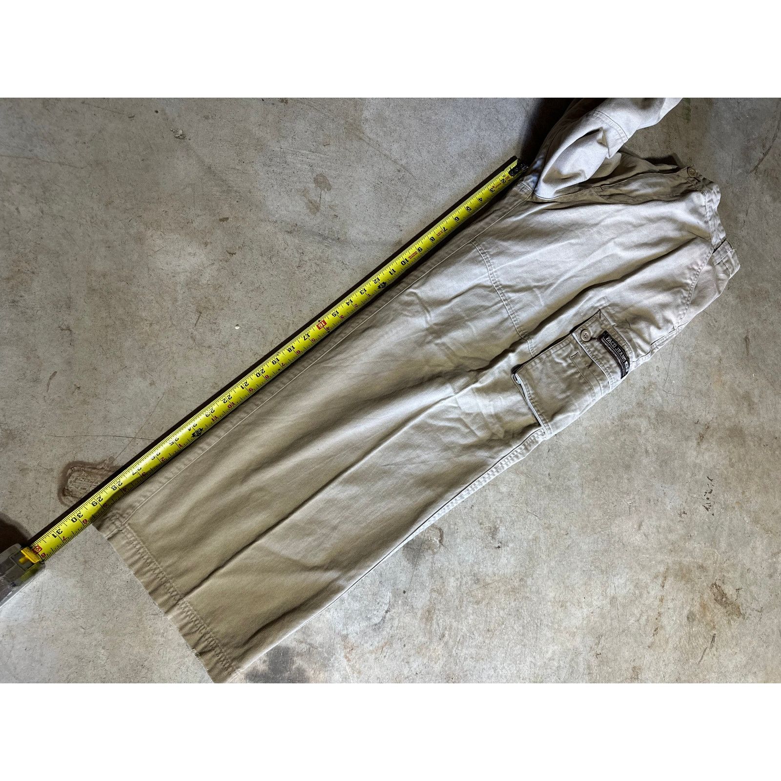 Vintage Vintage Paco Jeans Baggy Wide Leg Y2K Khaki Pants 32x30 Size US 32 / EU 48 - 8 Thumbnail