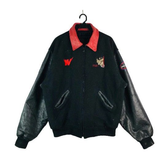 Carrol & Co. × Vintage Vtg 90s Carrol Original Wear Western Montana Rodeo Team Size US XL / EU 56 / 4 - 3 Thumbnail