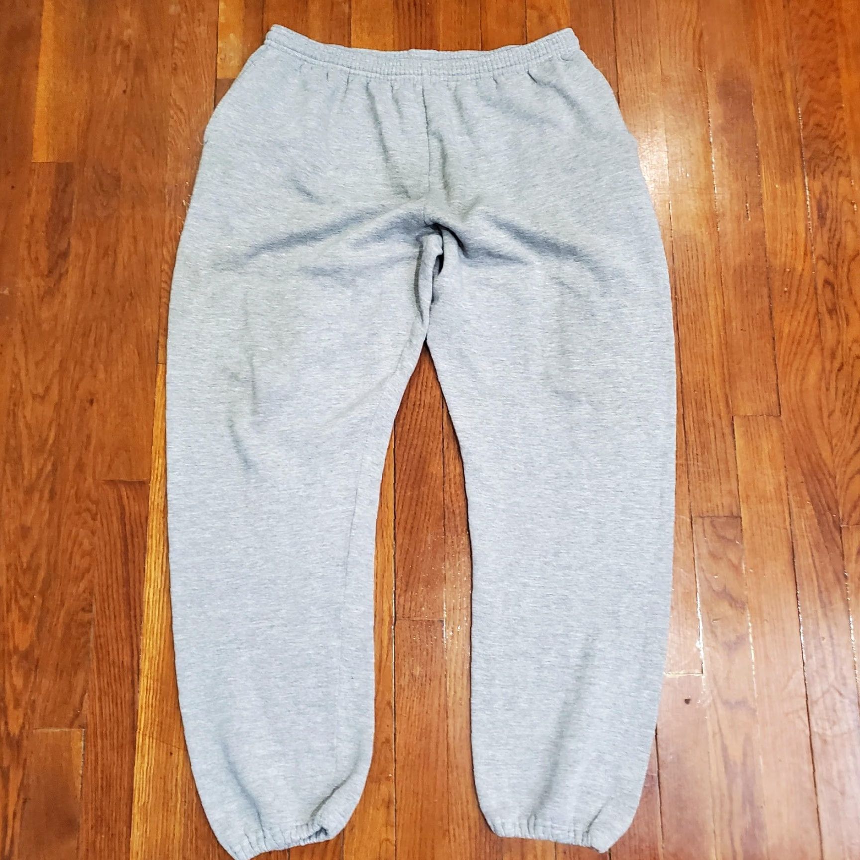 Russell Athletic VINTAGE Russell Athletic Sweatpants Mens XL Gray Fleece Joggers Elastic Cuffed Lounge Size US 36 / EU 52 - 5 Thumbnail