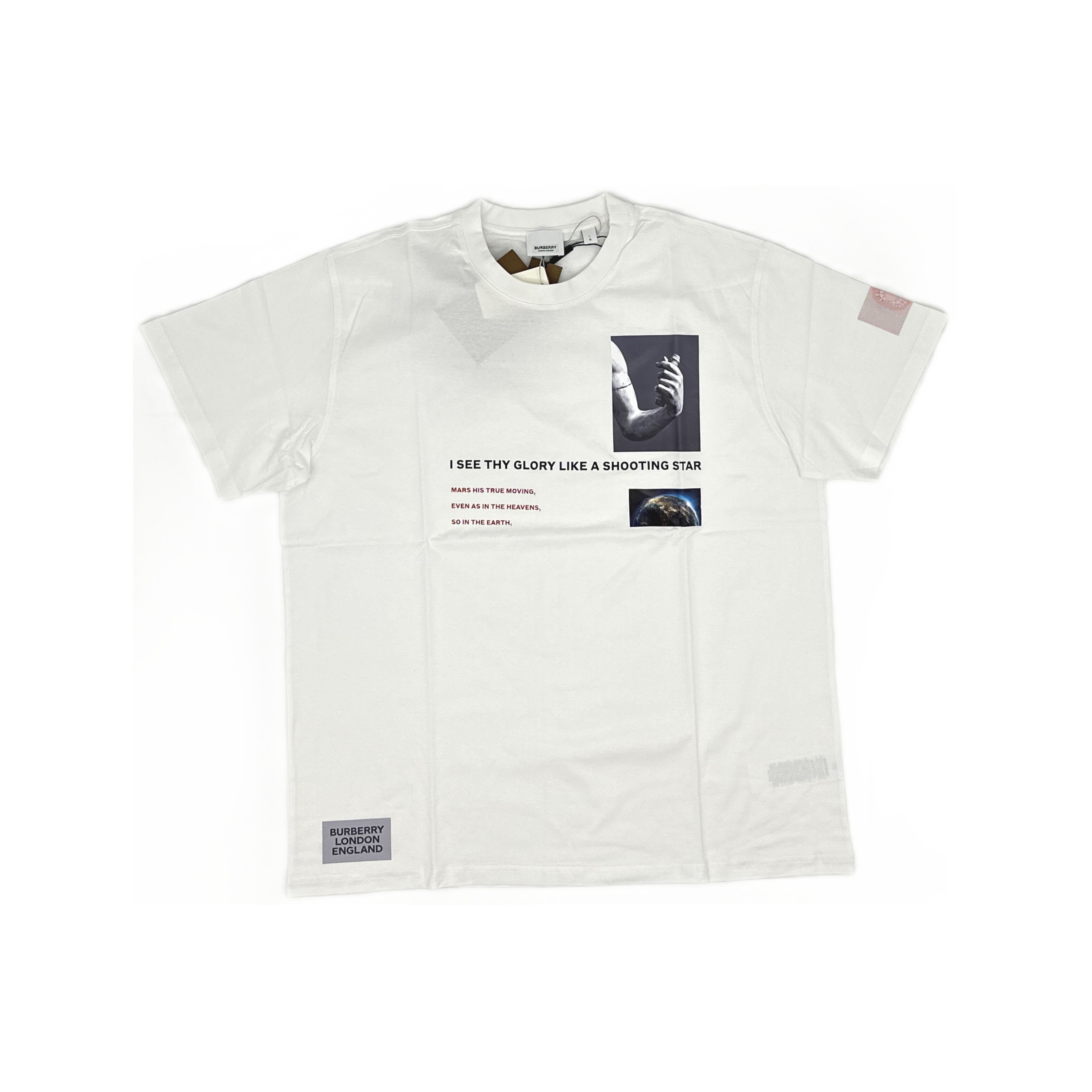 Burberry Burberry Shooting Star Graphic T-Shirt L Size L / US 10 / IT 46 - 1 Thumbnail