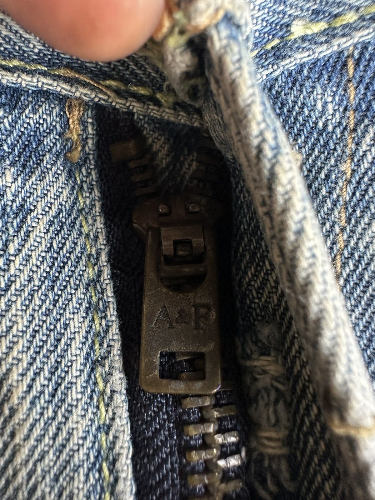 Abercrombie & Fitch Abercrombie Fitch Baggy Boot Distressed Denim 34x31 D335 Size US 34 / EU 50 - 15 Thumbnail