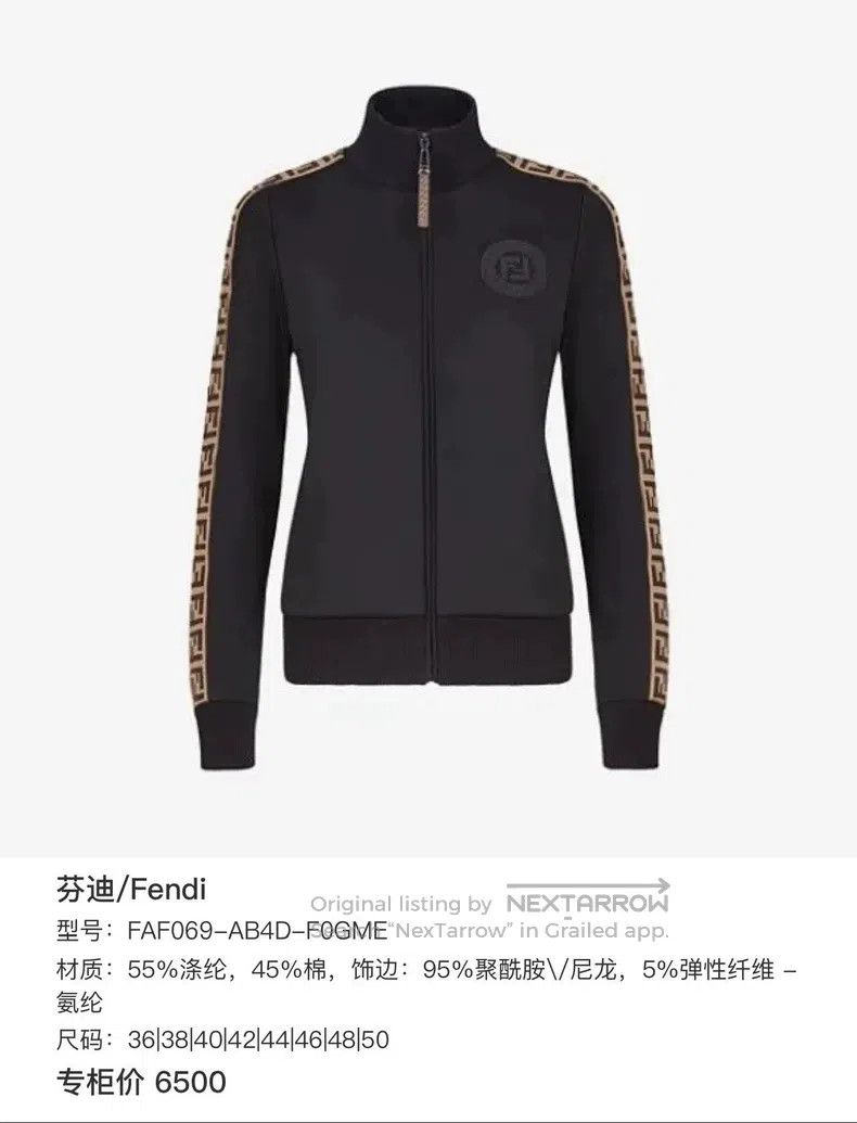 Fendi Fendi Arm Letter Full Print FF Pattern Dynamic Jacket Long Size M / US 6-8 / IT 42-44 - 4 Thumbnail