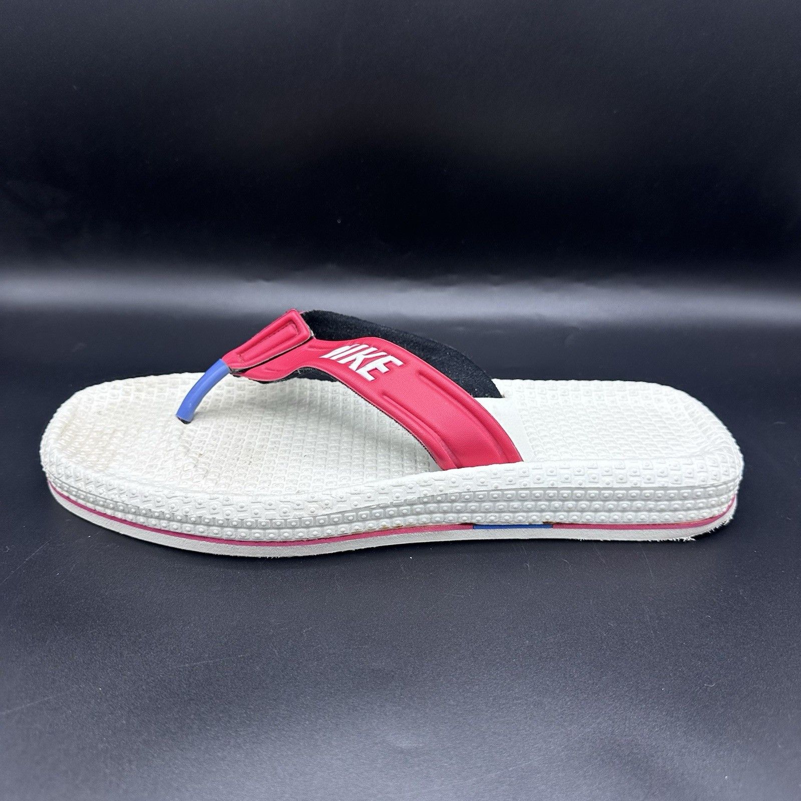 Nike Vintage 80s NIKE Waffle Sole Sandals Thong Flip Flops Sz 11 Size US 11 / EU 44 - 2 Thumbnail
