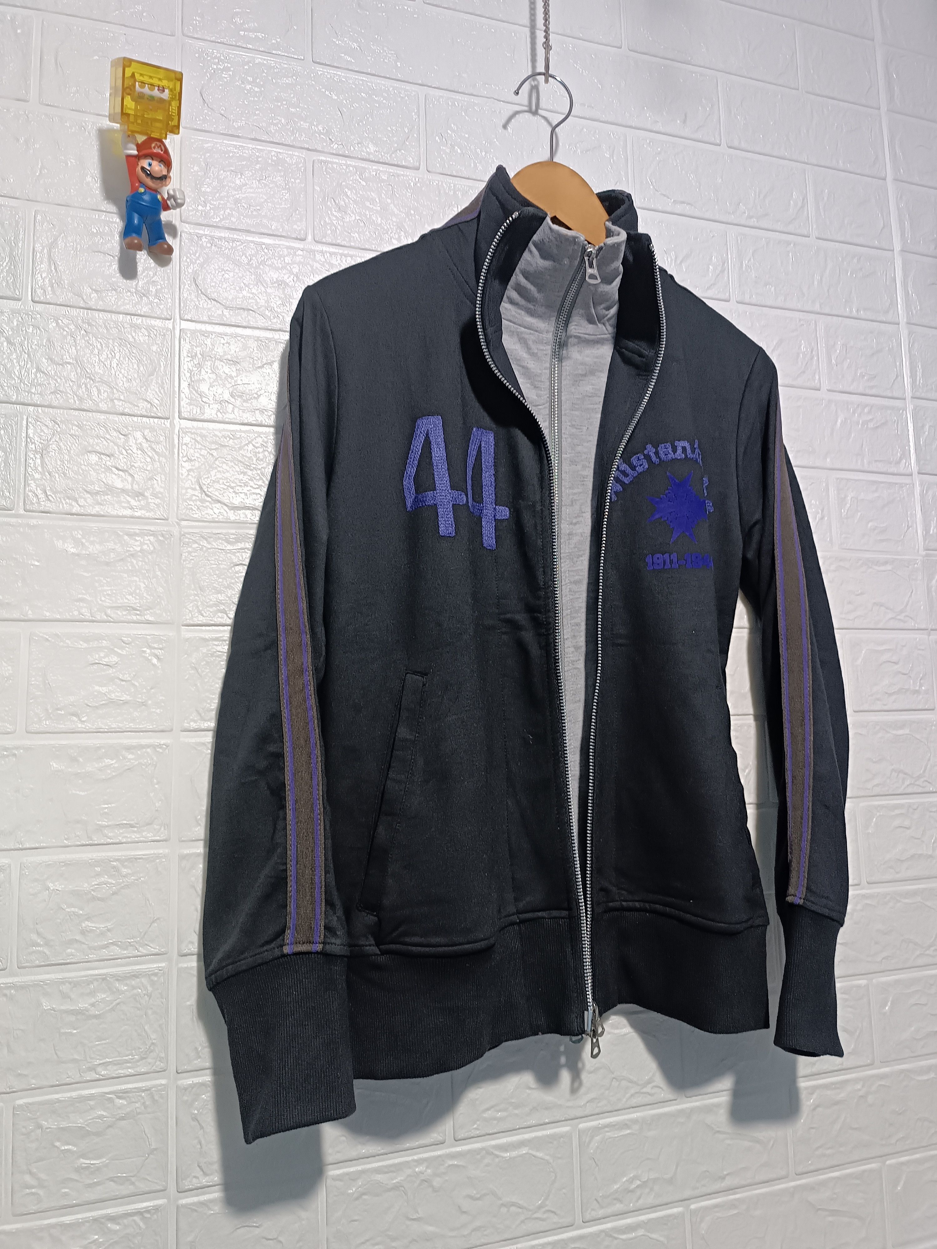 PPFM PPFM Double Layer Zip Track Top Sweater Jacket Size US M / EU 48-50 / 2 - 4 Thumbnail
