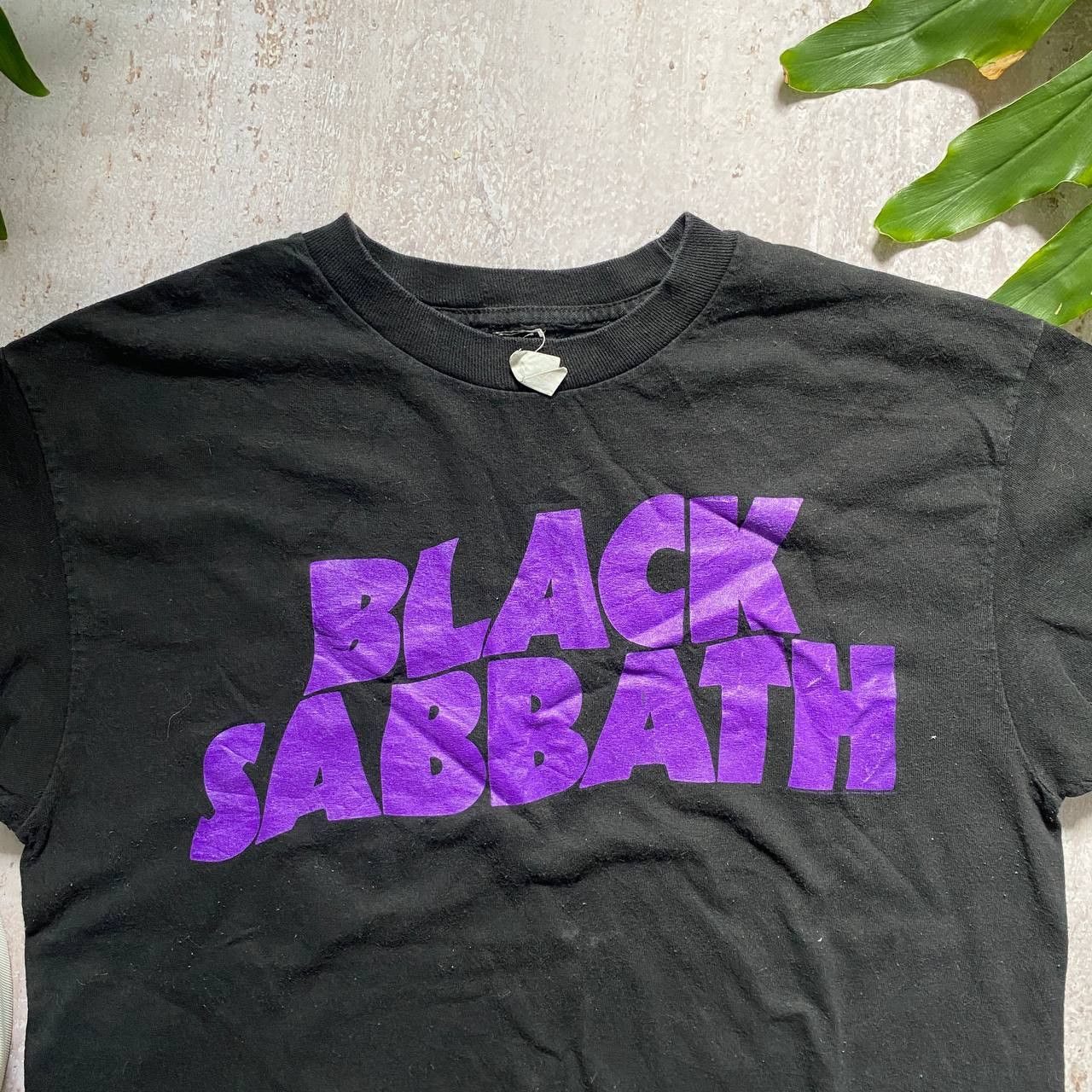 Band Tees VINTAGE Y2K BLACK SABBATH OZZY AMAZING FADED LOGO T SHIRT 51 Size US M / EU 48-50 / 2 - 3 Thumbnail