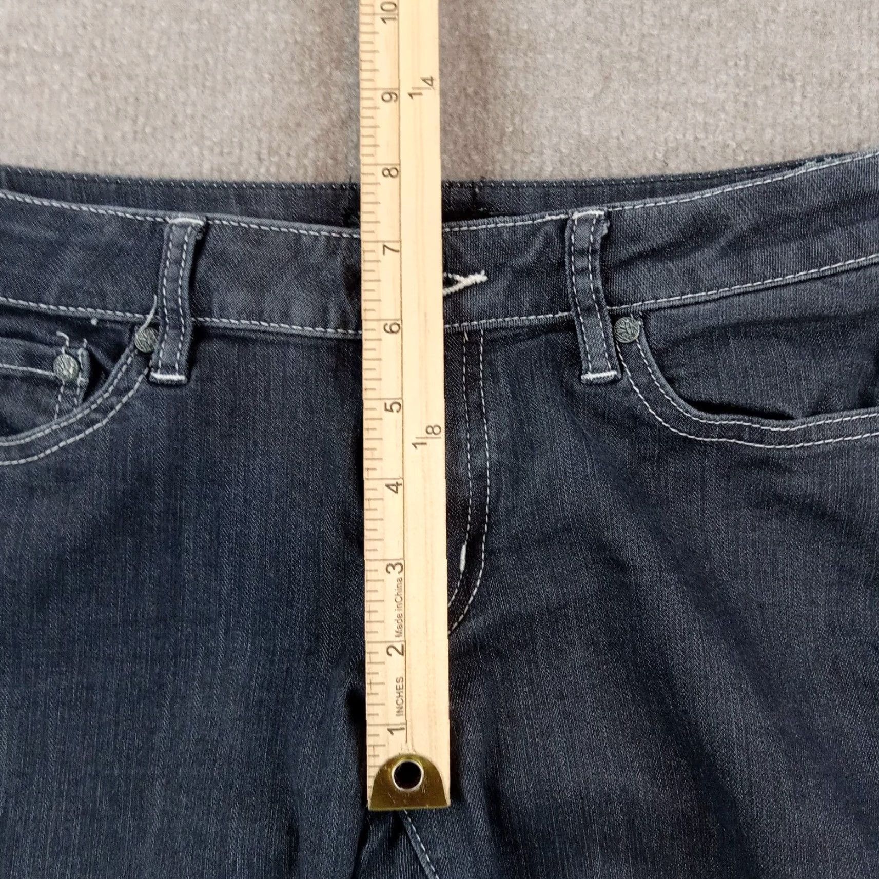 Prana prAna Womens Black Skinny Stretch Low Rise Comfort Jeans Size 27" / US 4 / IT 40 - 7 Thumbnail