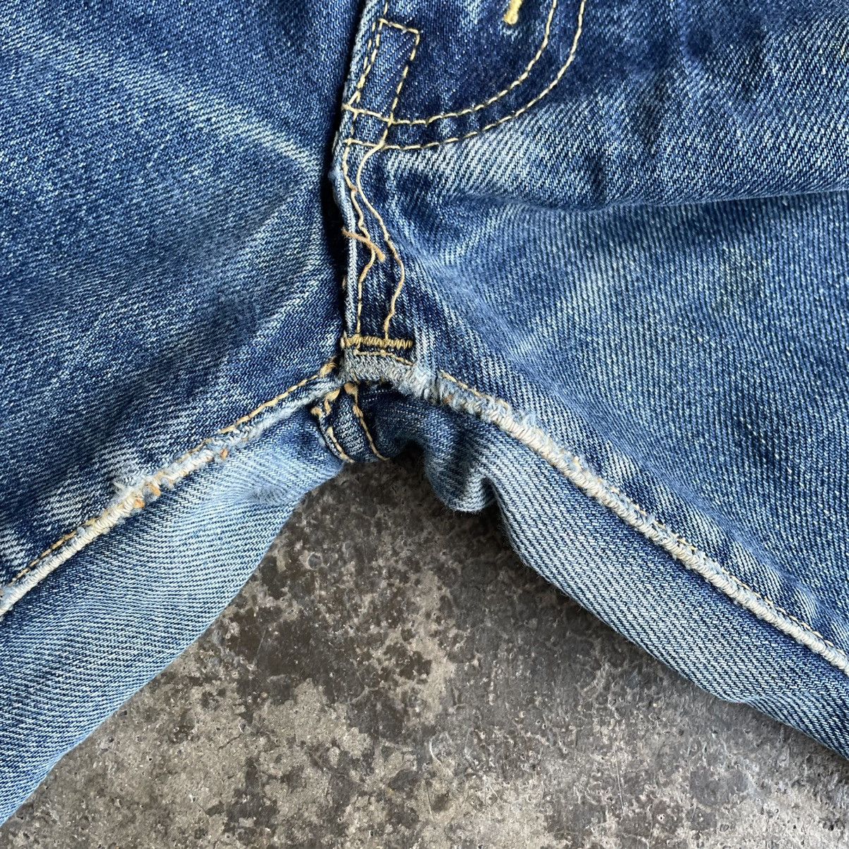 Edwin Vintage 90s Edwin Stoned Washed Distress Denim Jeans Size US 29 - 10 Thumbnail
