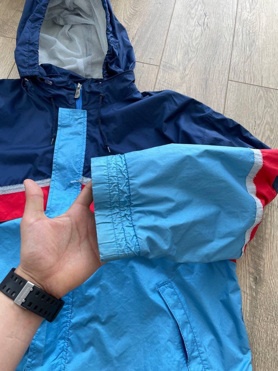 Nike Vintage Nike Oregon USA 80’s 90’s Drill Nylon Jacket Bomber Size US L / EU 52-54 / 3 - 13 Thumbnail