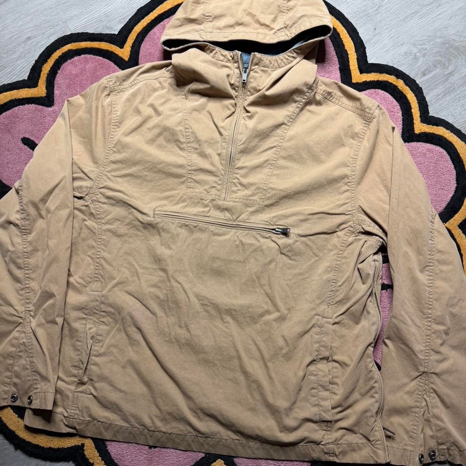 Gap × Vintage Vintage Y2K Gap Pullover 1/4 Zip Anorak Jacket Size Large Size US L / EU 52-54 / 3 - 2 Thumbnail