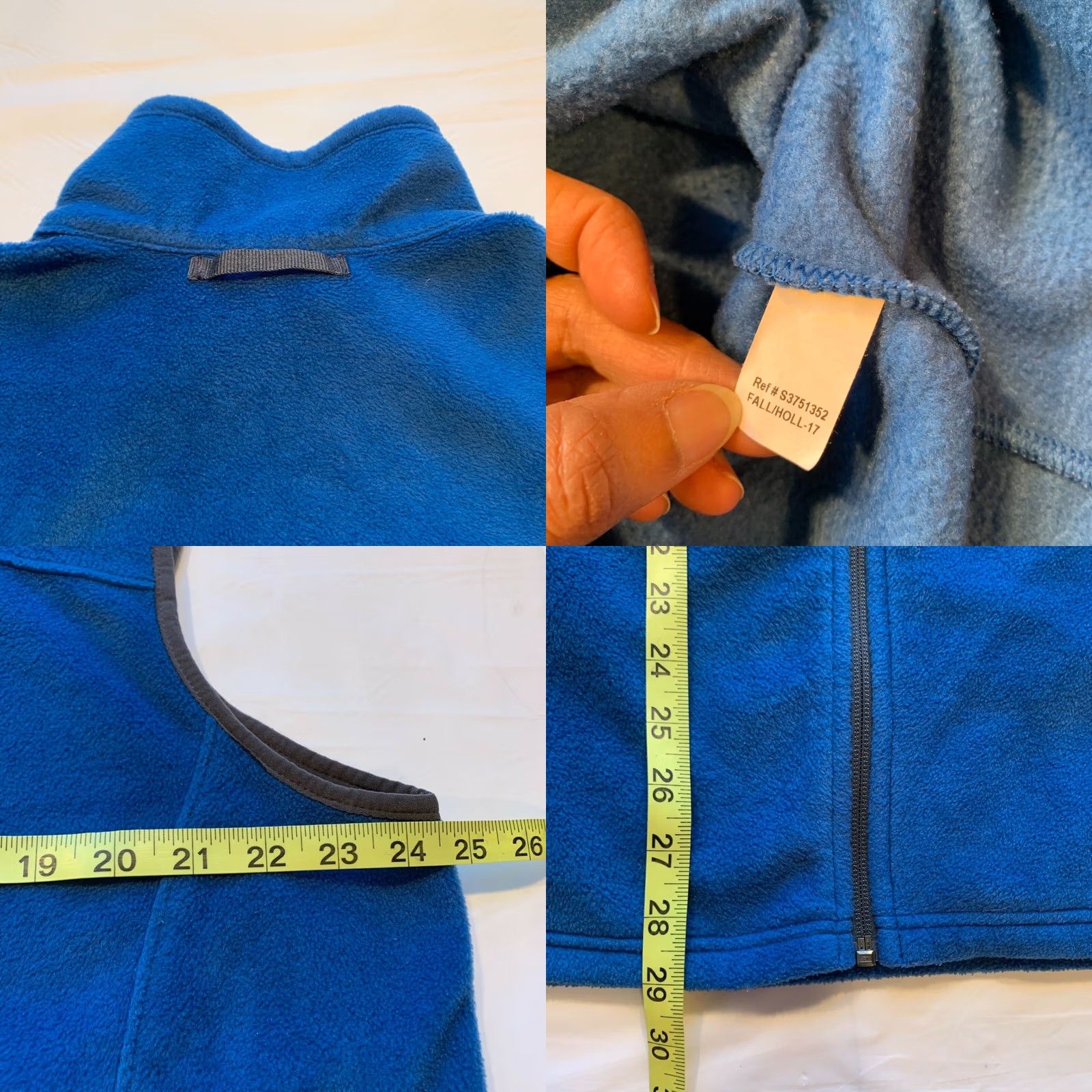 Eddie Bauer VINTAGE Eddie Bauer Full Zip Fleece Vest Sleeveless Jacket Zip Pockets Blue XL NWOT Size US XL / EU 56 / 4 - 8 Thumbnail