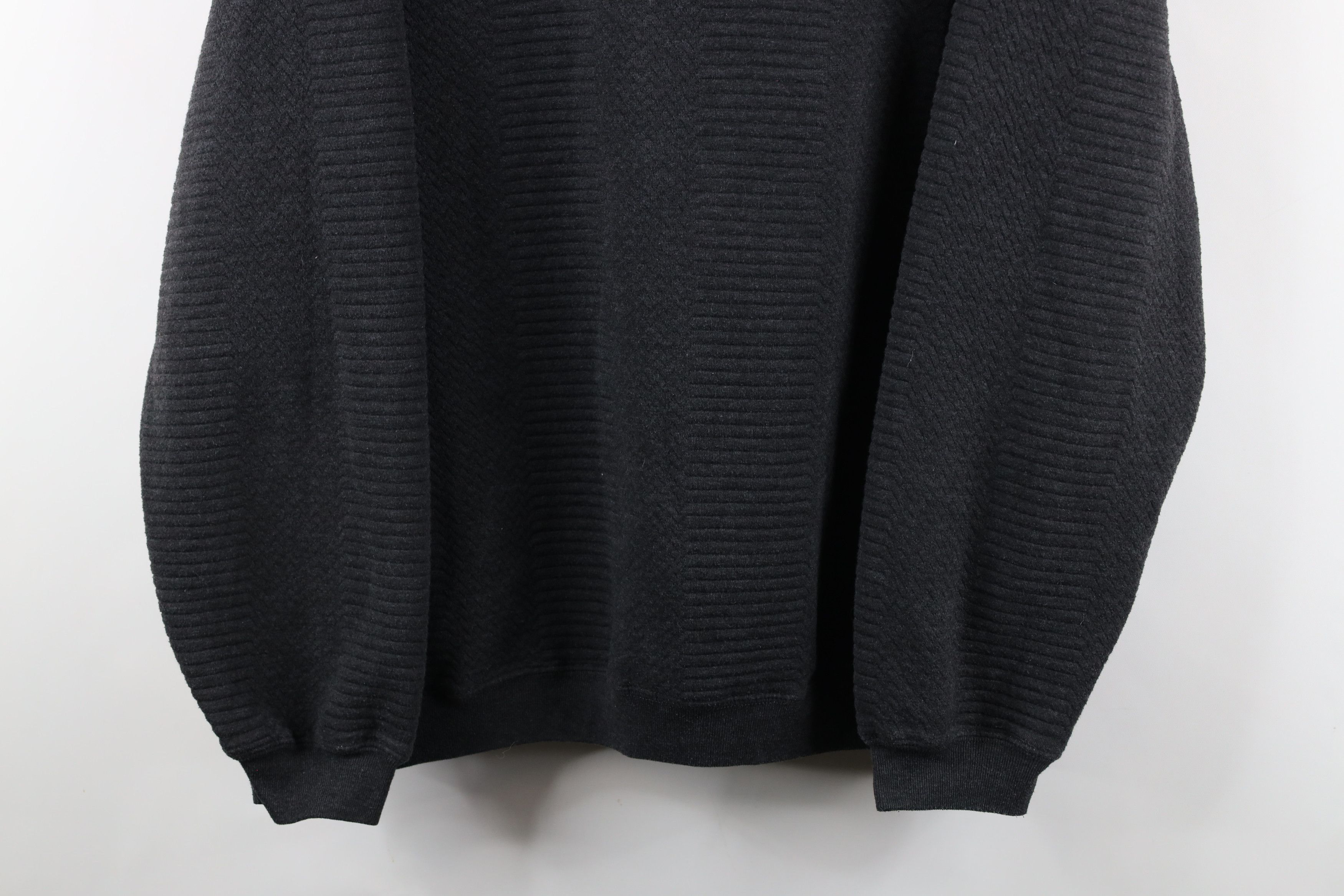 Vintage Vintage 90s Streetwear Knit Collared Pullover Sweatshirt Size US L / EU 52-54 / 3 - 3 Thumbnail