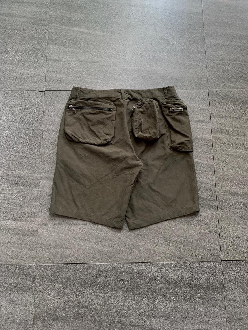 Dirk Bikkembergs FREE TAX! 2000s 3D Pocket Cargo Short Pants Size US 29 - 7 Thumbnail