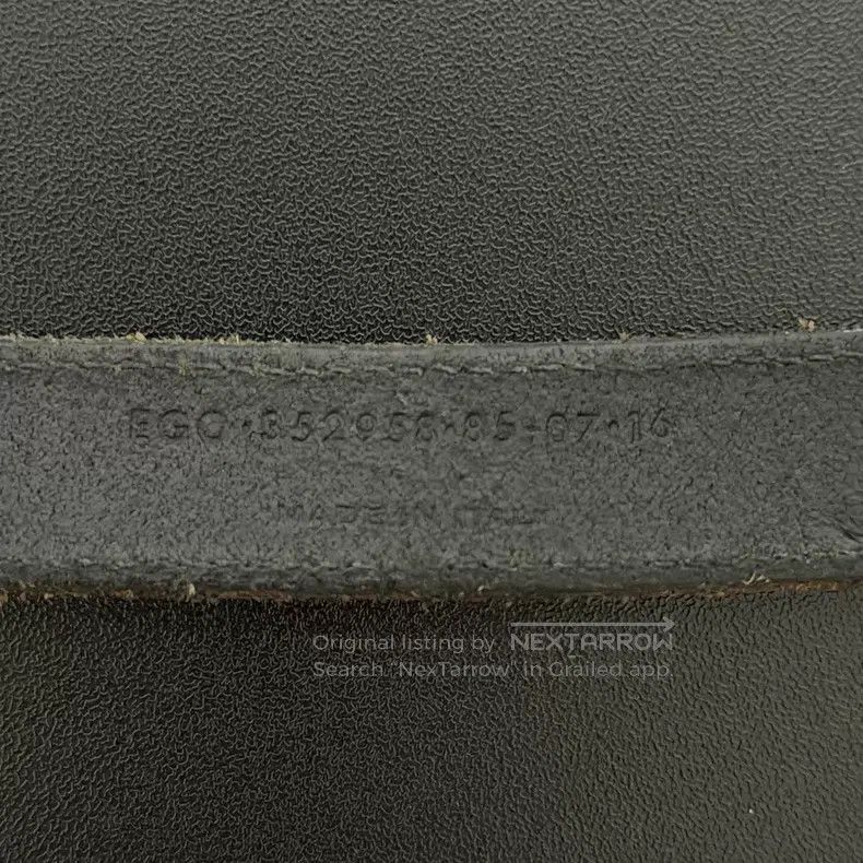 Saint Laurent Paris Saint Laurent Paris Carved Belt i Size ONE SIZE - 6 Thumbnail