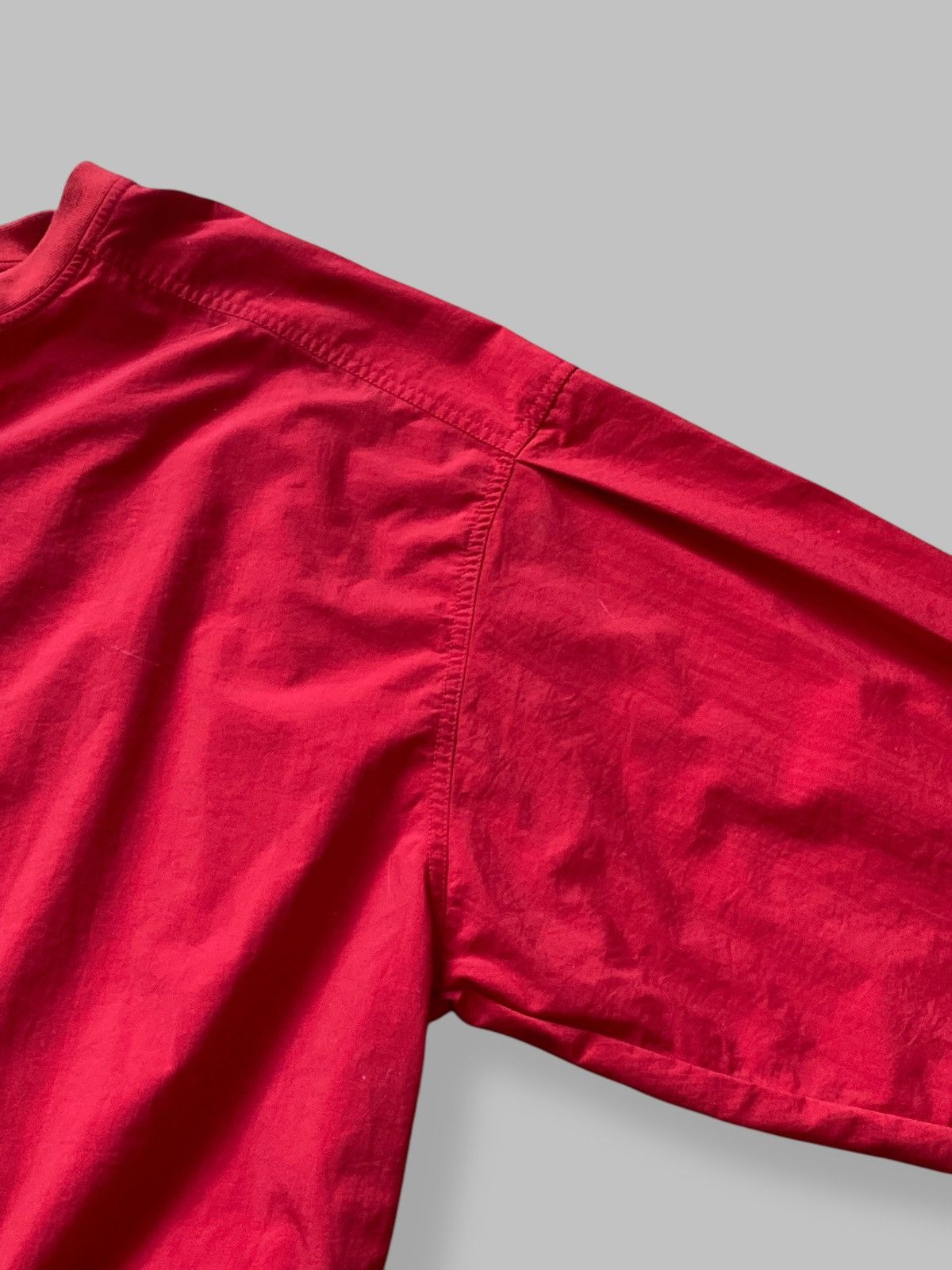 Nike Nike Y2K Nylon Vintage Sweatshirt Light Jacket Hot Red Size US XL / EU 56 / 4 - 14 Thumbnail