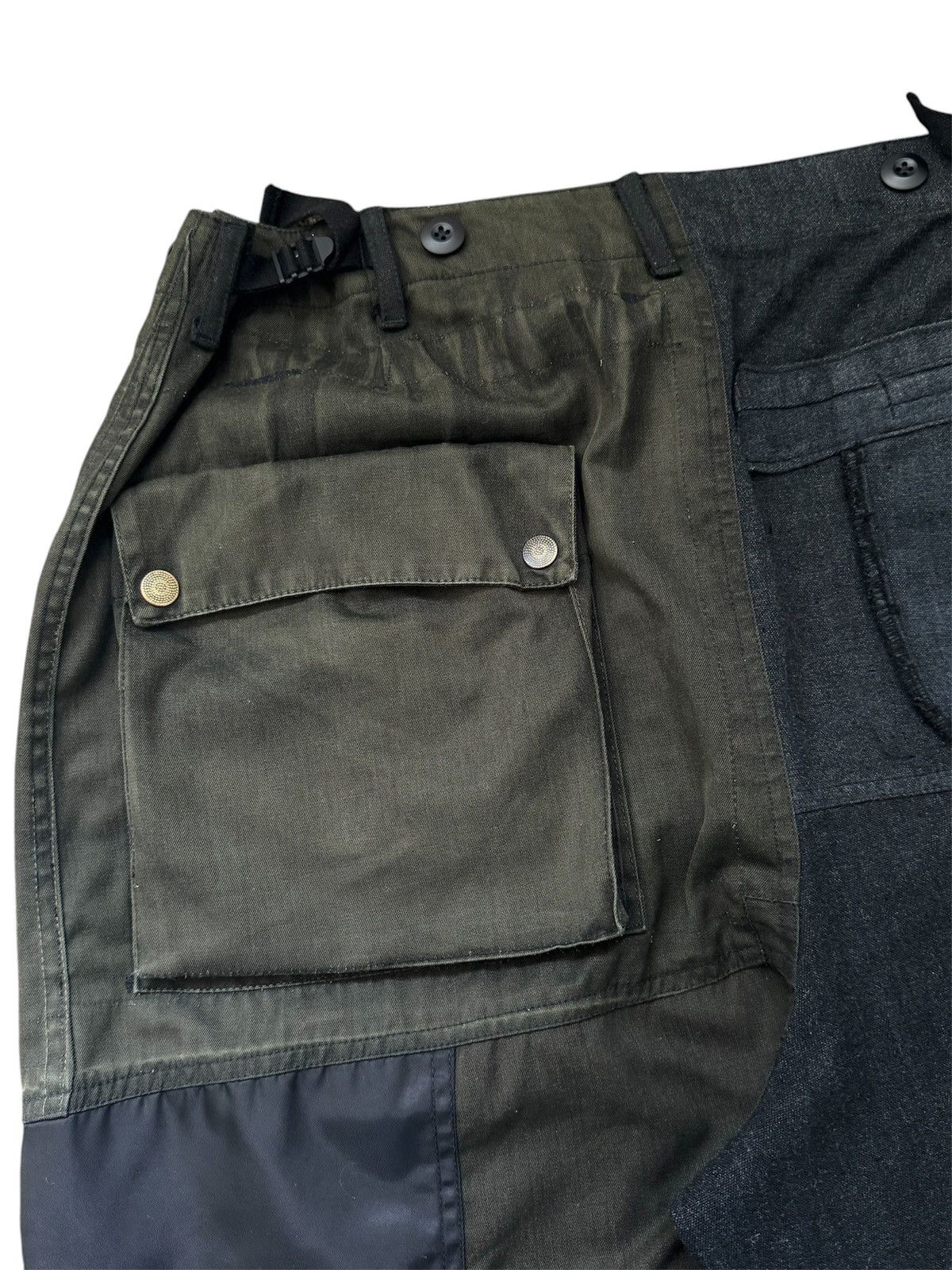 Maharishi Maharishi Rebuilt Runway Rare Tactical Cargo Pocket Pants Size US 34 / EU 50 - 5 Thumbnail