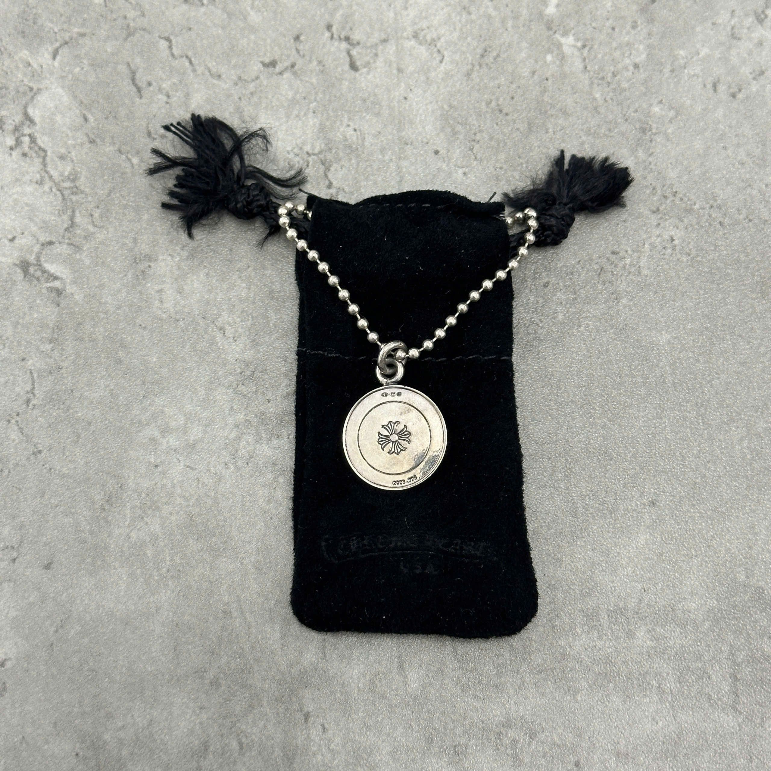 Chrome Hearts CHROME HEARTS Angel Medal Plus Ball Chain Necklace SILVER Size ONE SIZE - 2 Thumbnail