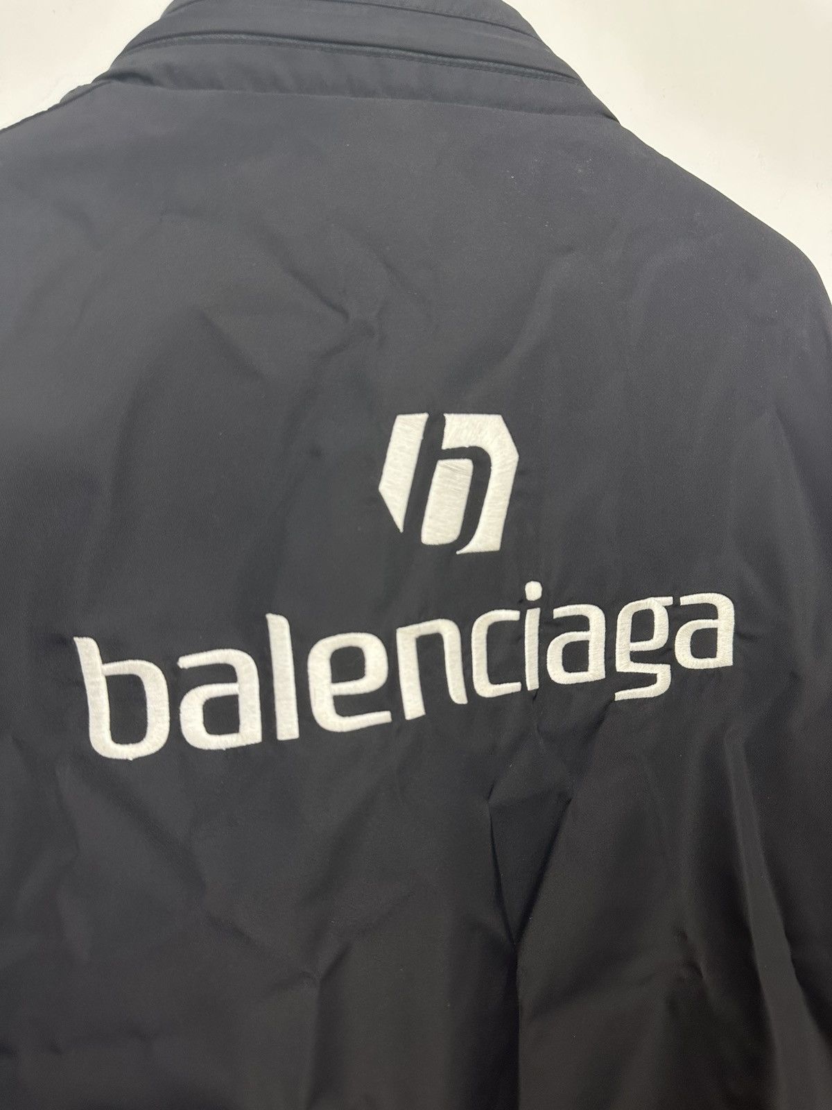 Balenciaga Embroidered Coaches Jacket Size US L / EU 52-54 / 3 - 5 Thumbnail