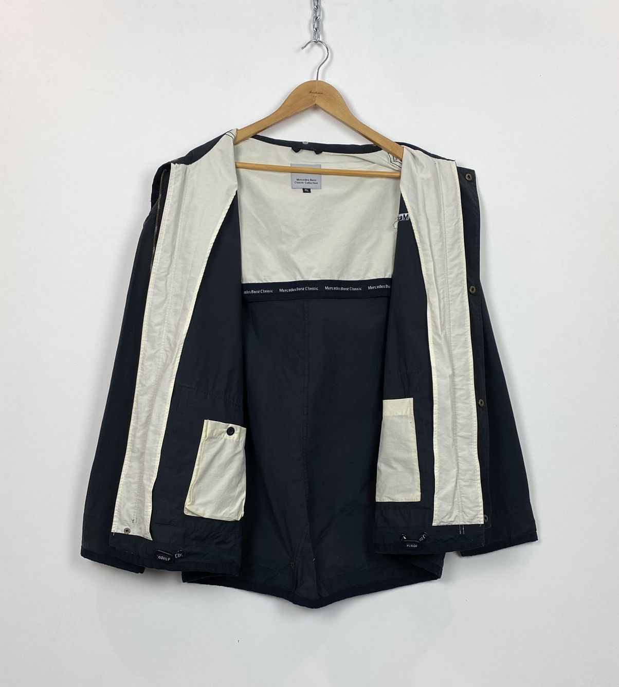 Mercedes-Benz Vintage Mercedes-Benz Classic Jacket Racing Black Top Rare Size US XL / EU 56 / 4 - 6 Thumbnail