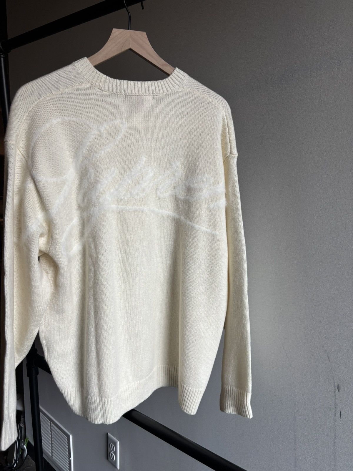 Supreme Supreme angora script sweater Size US XL / EU 56 / 4 - 1 Thumbnail