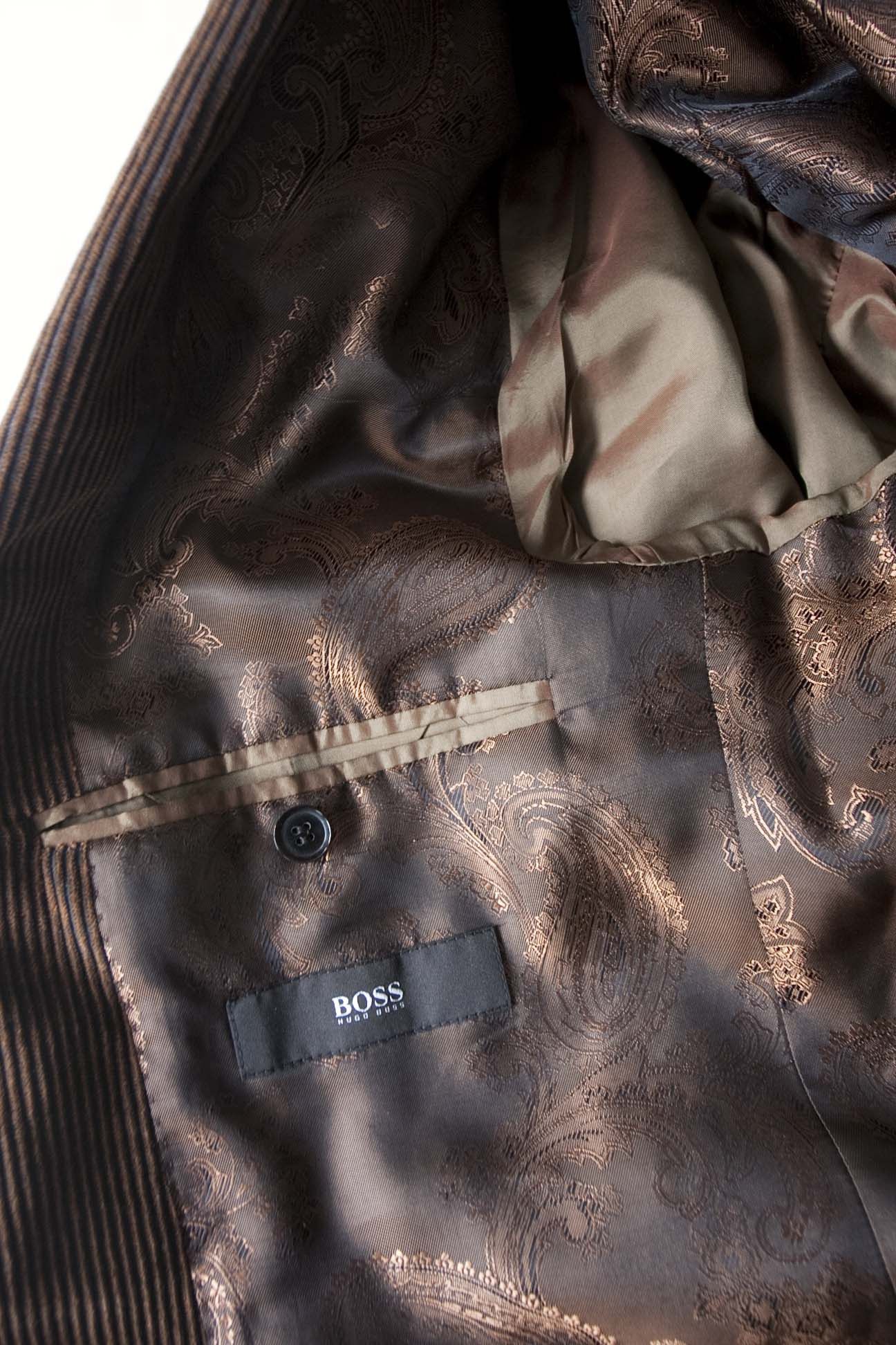 Hugo Boss Hugo Boss Jacket Maselli Corduroy Size 48IT /38US Brown Size 38R - 4 Thumbnail