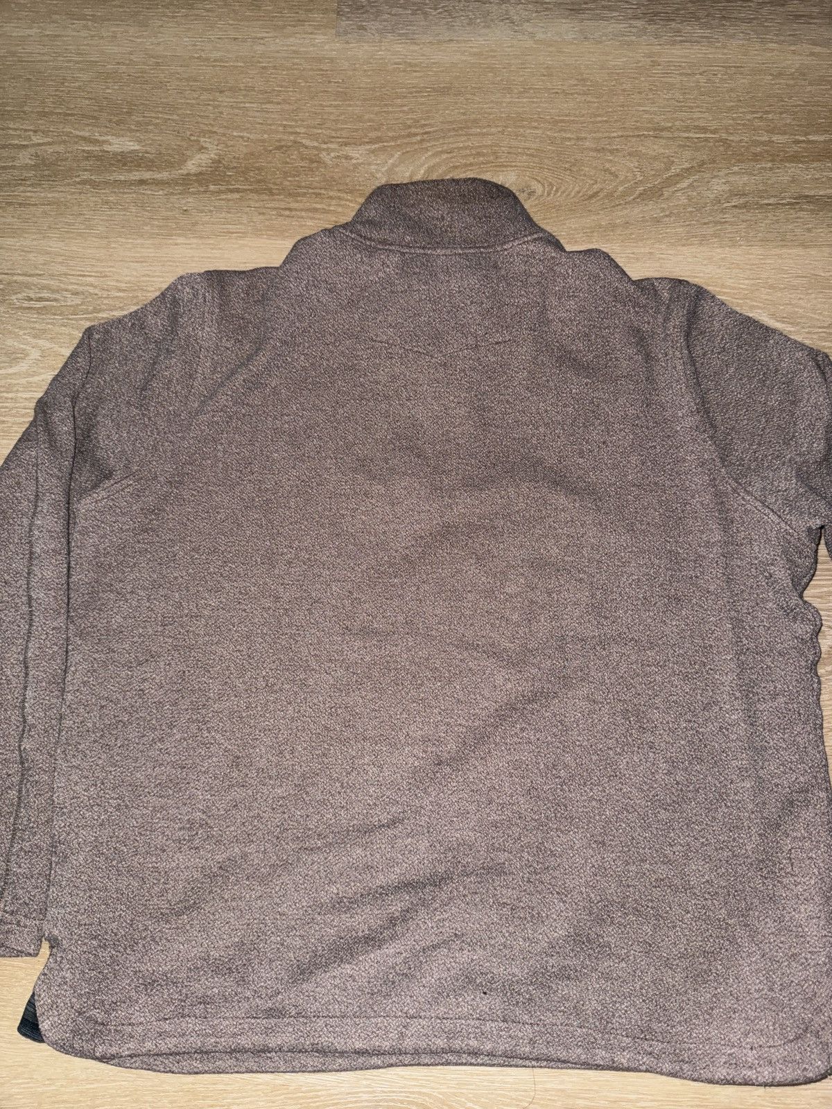 Robert Graham Robert Graham Brown Quarter Zip Fleece Sweatshirt Size US XL / EU 56 / 4 - 4 Thumbnail