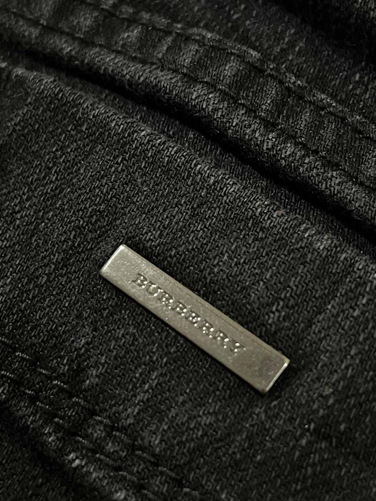 Burberry Burberry London Straight Fit Black Jeans Denim Size US 32 / EU 48 - 11 Thumbnail