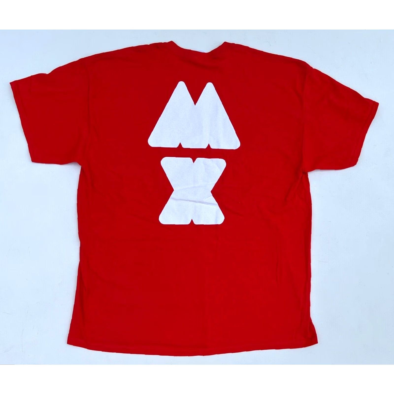 Gildan Coldplay Local Crew 2012 MX Band T-Shirt Red XL Unisex Adults Shirt Band Music Crew Neck Short Sleeve Gildan Heavy Cotton Size US XL / EU 56 / 4 - 2 Thumbnail