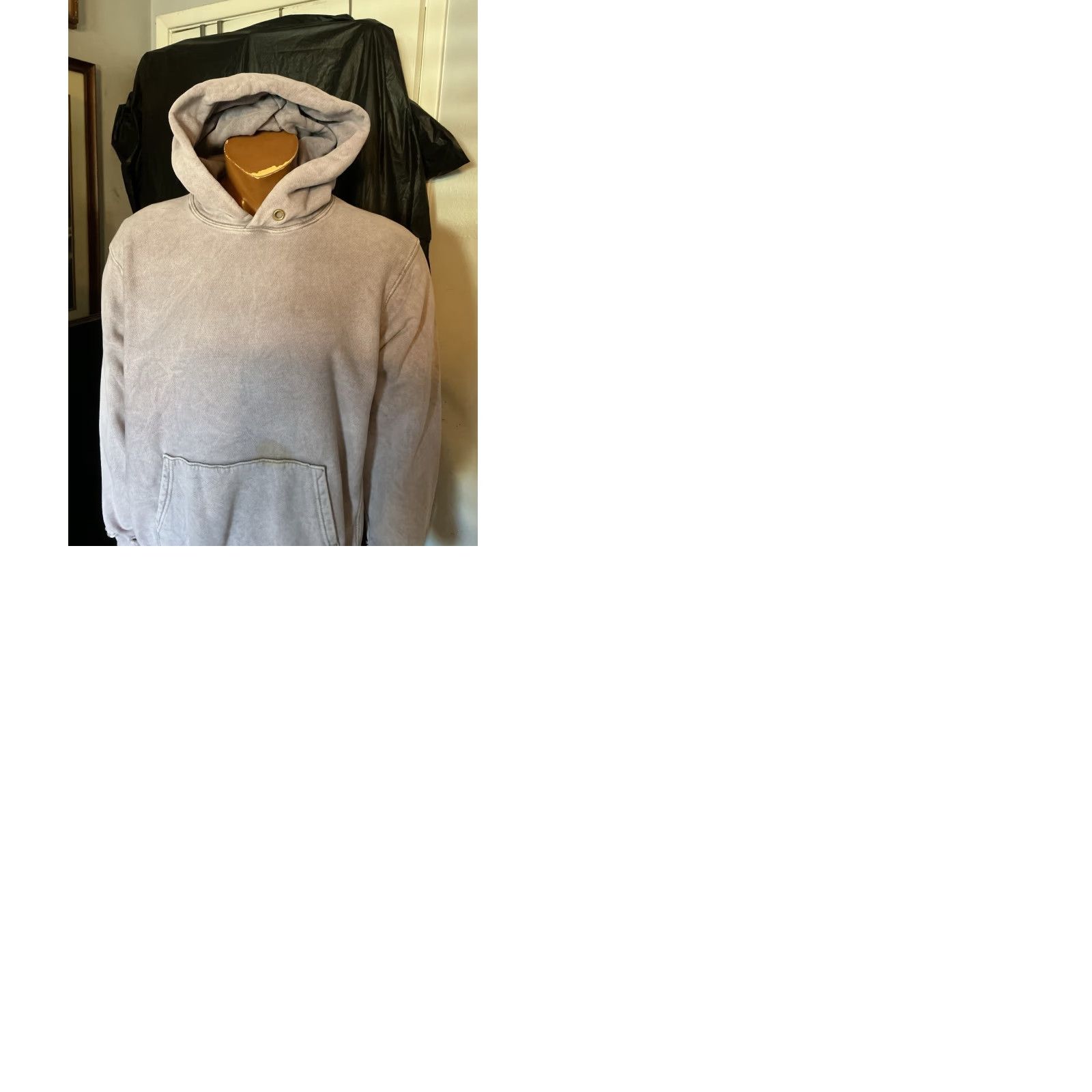 Les Tien VINTAGE Les Tien Hoodie Pullover Heavyweight Textured Lavender Stone M Medium Mens Boys? Wait Size US M / EU 48-50 / 2 - 11 Thumbnail