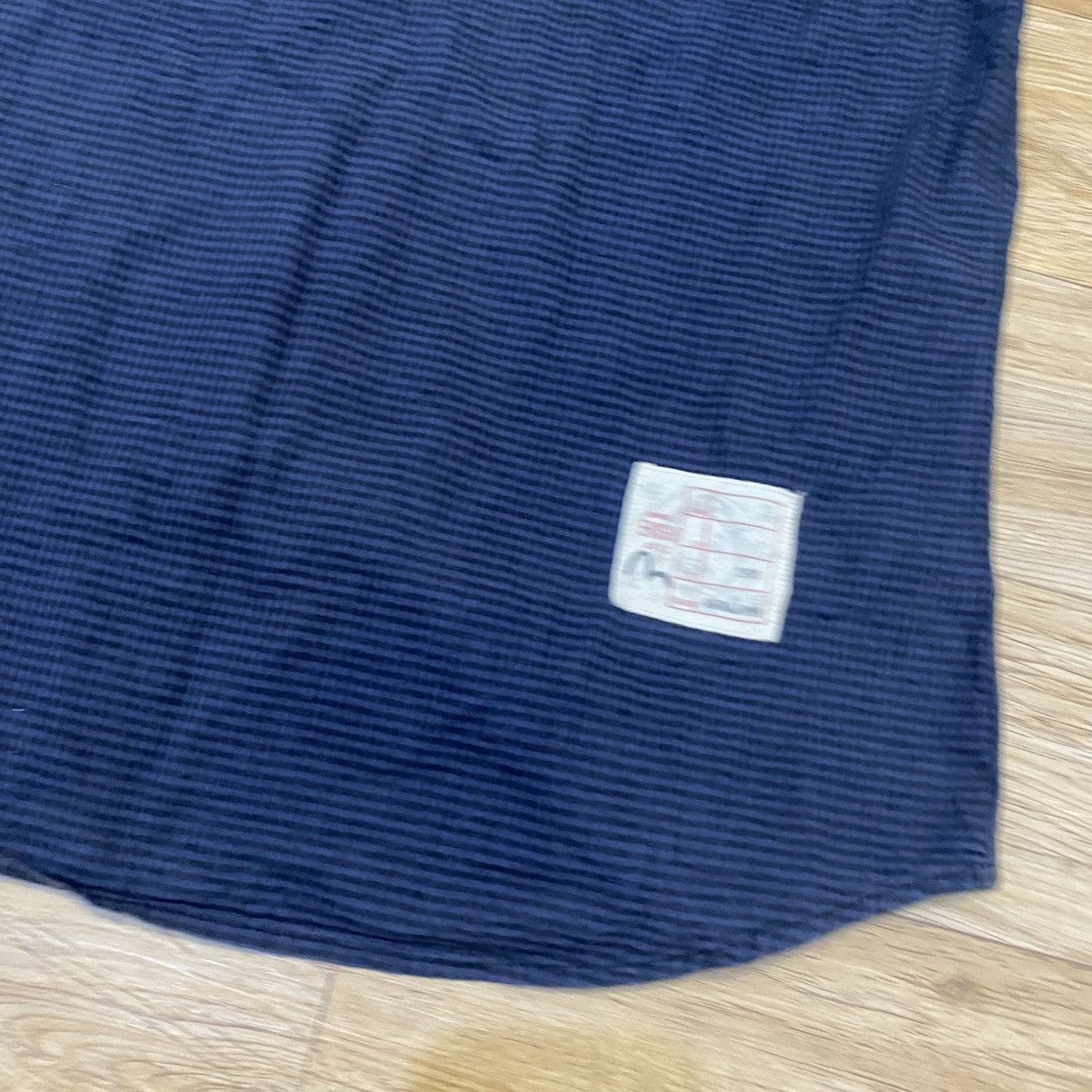 Evisu Evisu Blue Navy Button Up Shirts Size US M / EU 48-50 / 2 - 15 Thumbnail