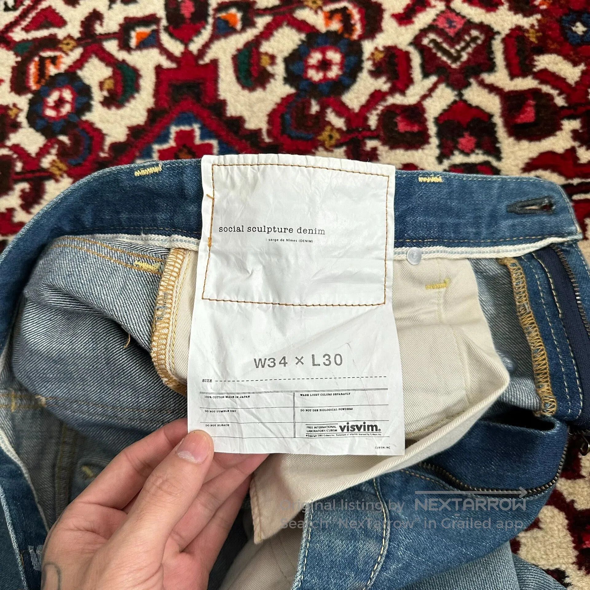 Visvim visvim 15ss 09d5 Jeans. Size US 34 / EU 50 - 5 Thumbnail