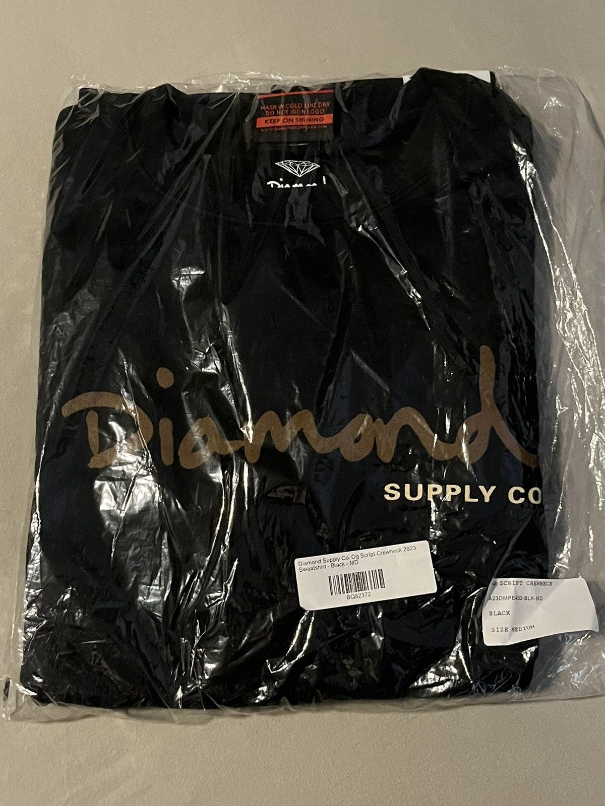 Diamond Supply Co. Diamond Supply Co OG Script Crewneck Sweatshirt 2023 New DS Size US M / EU 48-50 / 2 - 2 Thumbnail