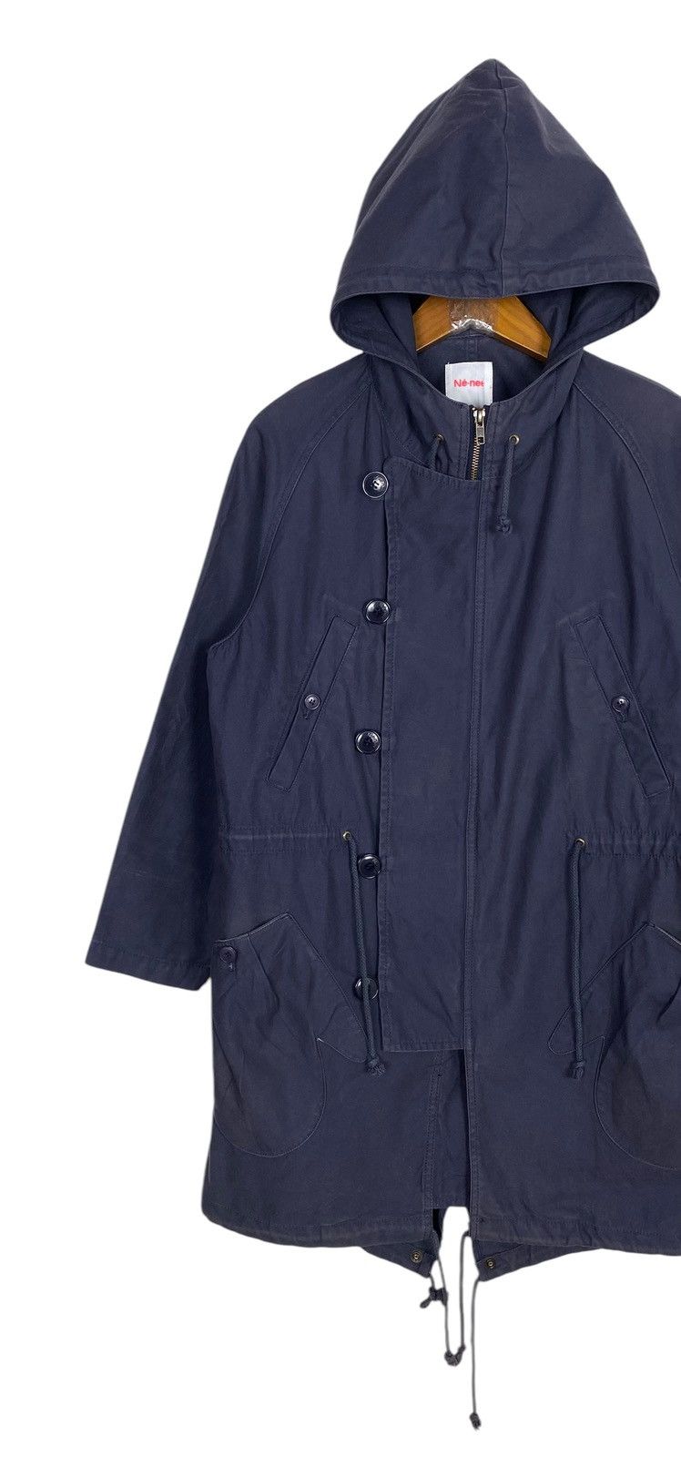 Issey Miyake Rare‼️ Ne-Net by Issey Miyake Hoodie Fishtail Parka Size US S / EU 44-46 / 1 - 2 Thumbnail