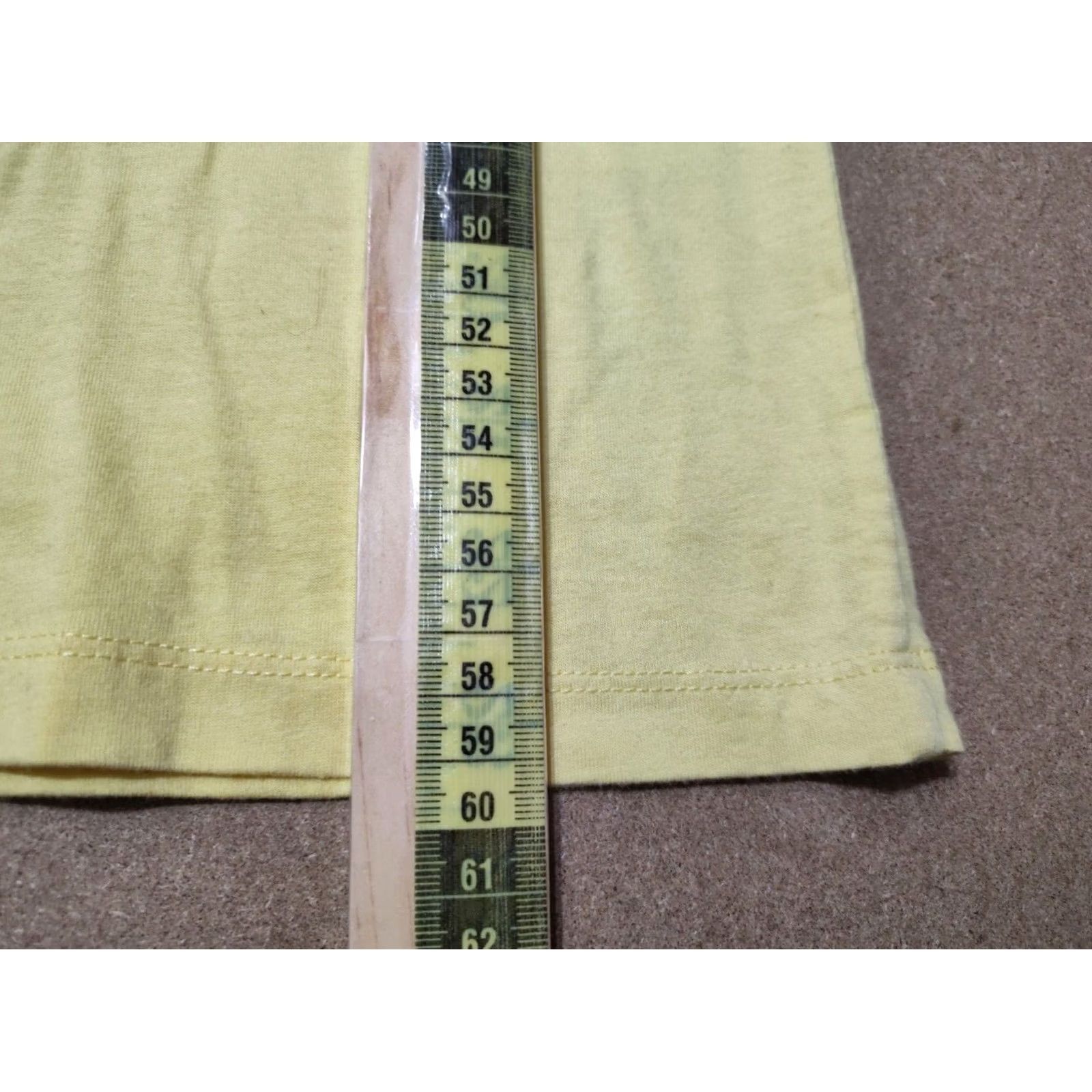 Holzweiler Holzweiler T-Shirt Womens Small Yellow Short Sleeve Size S Adult Regular Cotton Canvas Shirt Mens Womens Boys Girls Size S / US 4 / IT 40 - 4 Thumbnail
