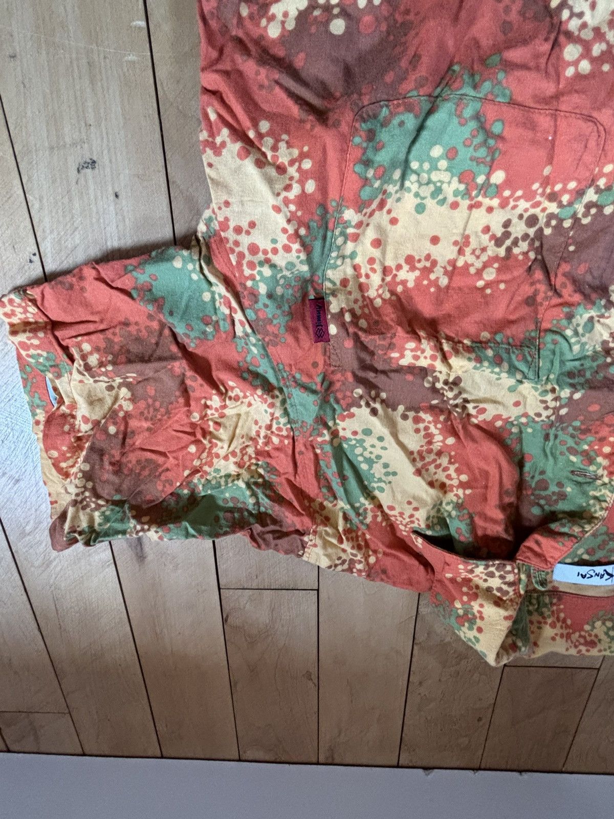 Kansai Yamamoto Vintage Kansai Yamamoto Short Sleeve Shirt Size US M / EU 48-50 / 2 - 6 Thumbnail
