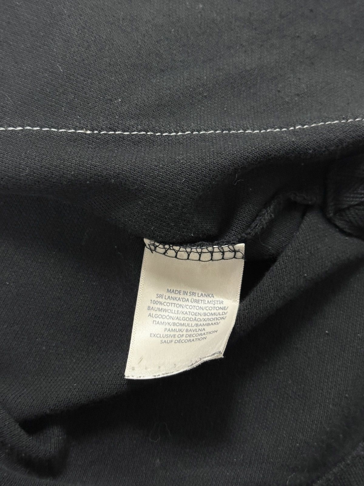 Ralph Lauren Chief Keef Polo Ralph Lauren black T-shirt big pony white Size US M / EU 48-50 / 2 - 4 Thumbnail