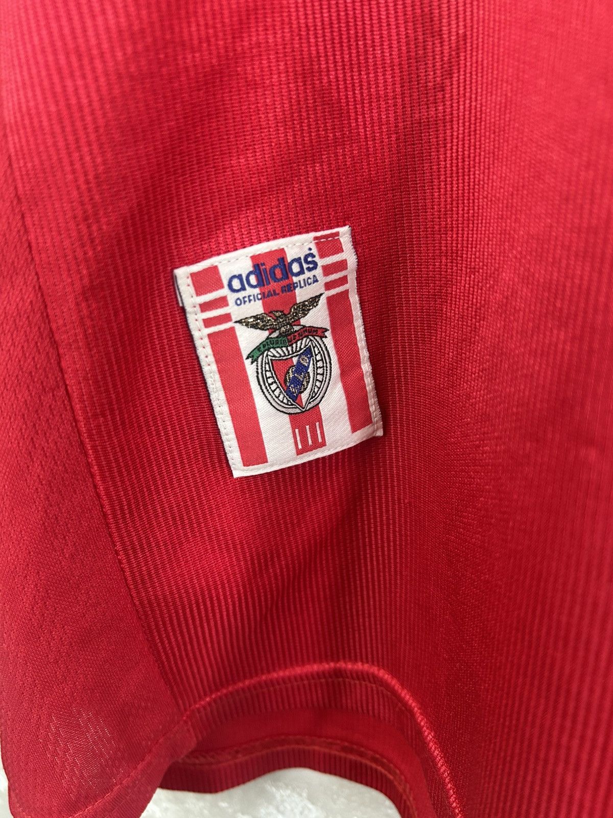 Adidas Vintage Jersey 1998/99 Benfica Home Football Shirt Adidas Size US L / EU 52-54 / 3 - 6 Thumbnail
