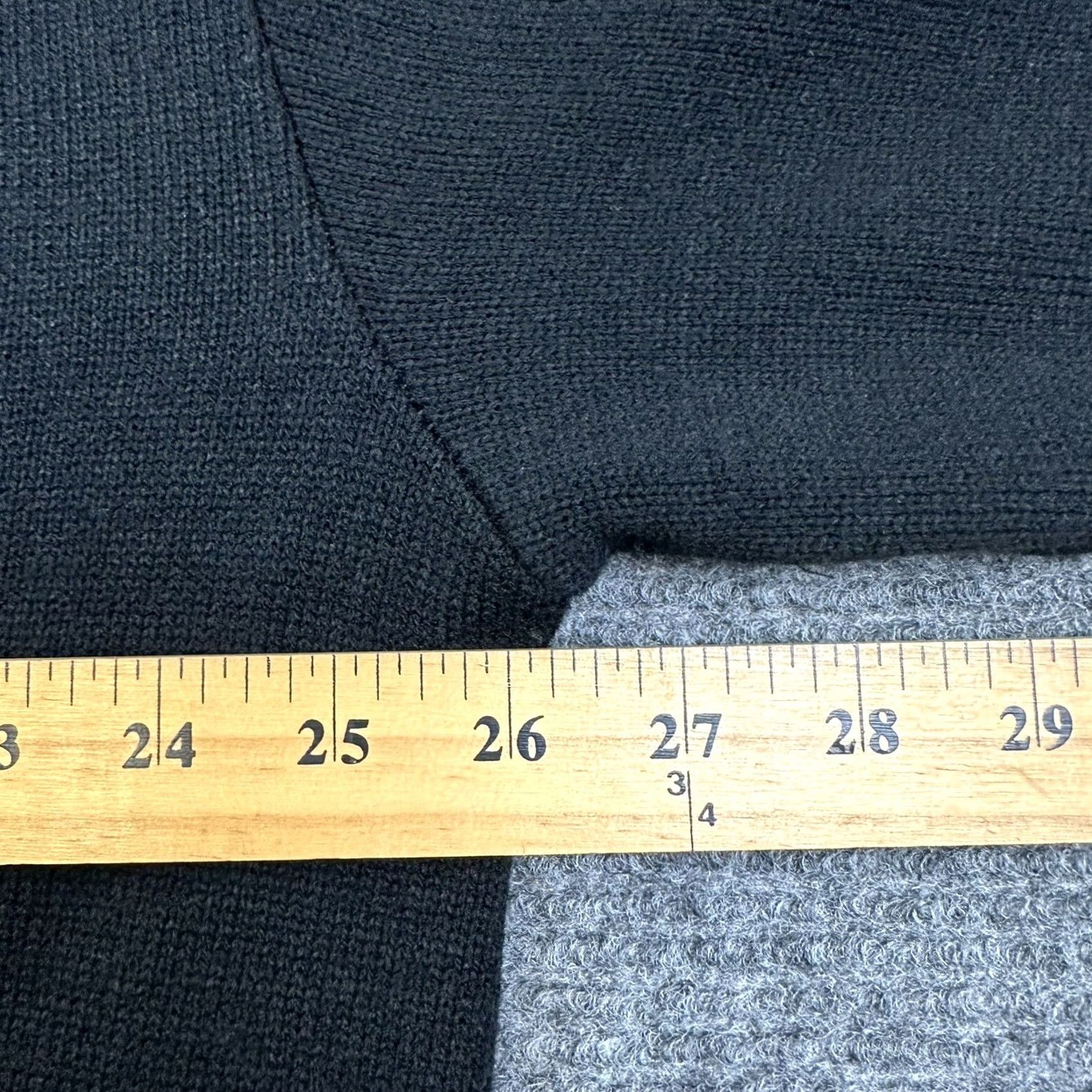 Vintage VINTAGE Southern Lady 2X Acrylic Button Up Cardigan Sweater Women’s Plus Size Black Knit Vintage 90s Mens Womens Size XXL / US 16-18 / IT 52-54 - 6 Thumbnail