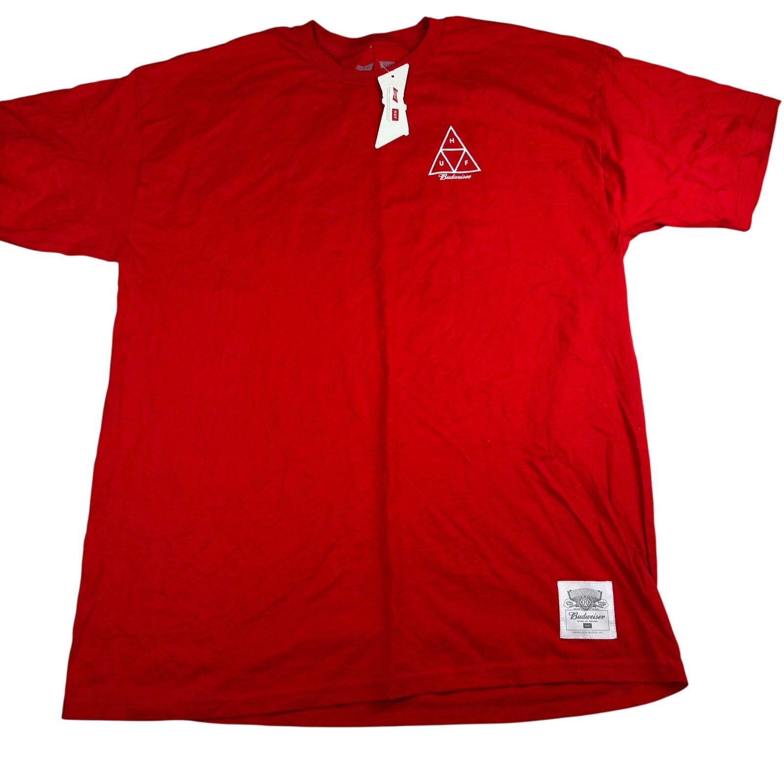 Huf Budweiser x Huf T Shirt - Size XL Size US XL / EU 56 / 4 - 1 Thumbnail