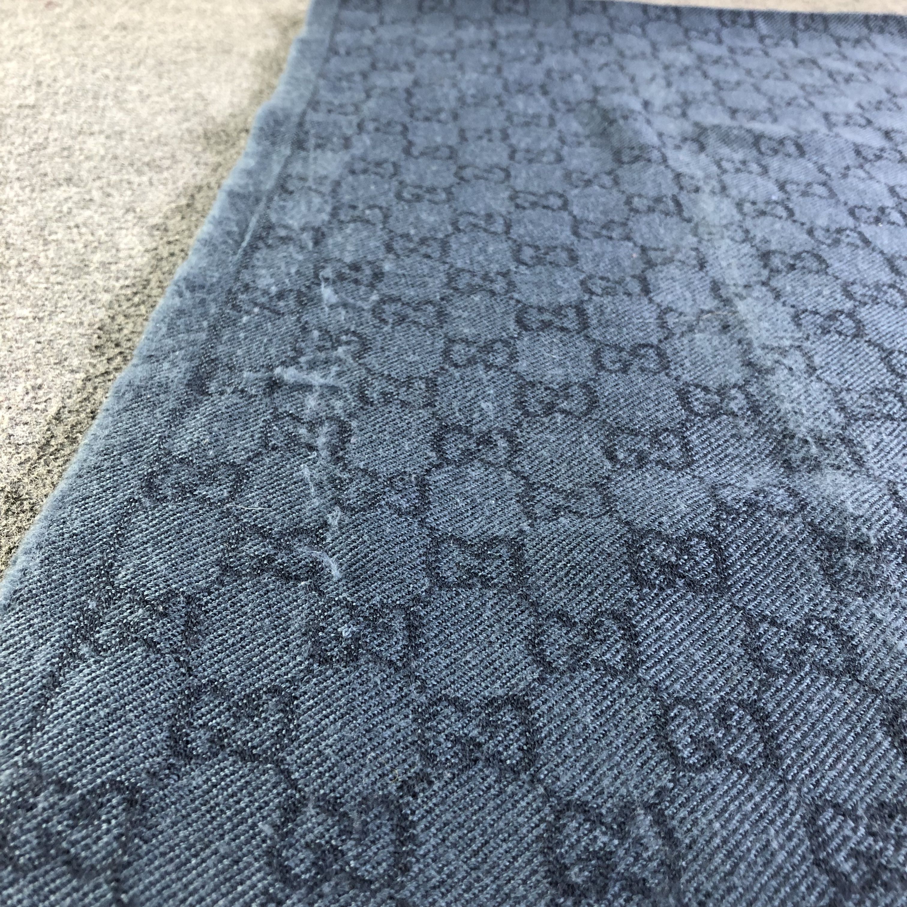 Gucci Gucci Monogram Full Print GG Wool Scarf Muffler V2627 Size ONE SIZE - 10 Thumbnail