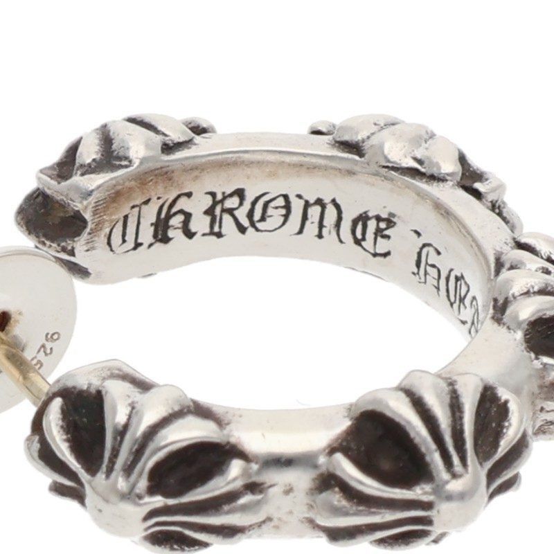 Chrome Hearts Chrome Hearts Hoop Cross Band Earring Size ONE SIZE - 3 Thumbnail
