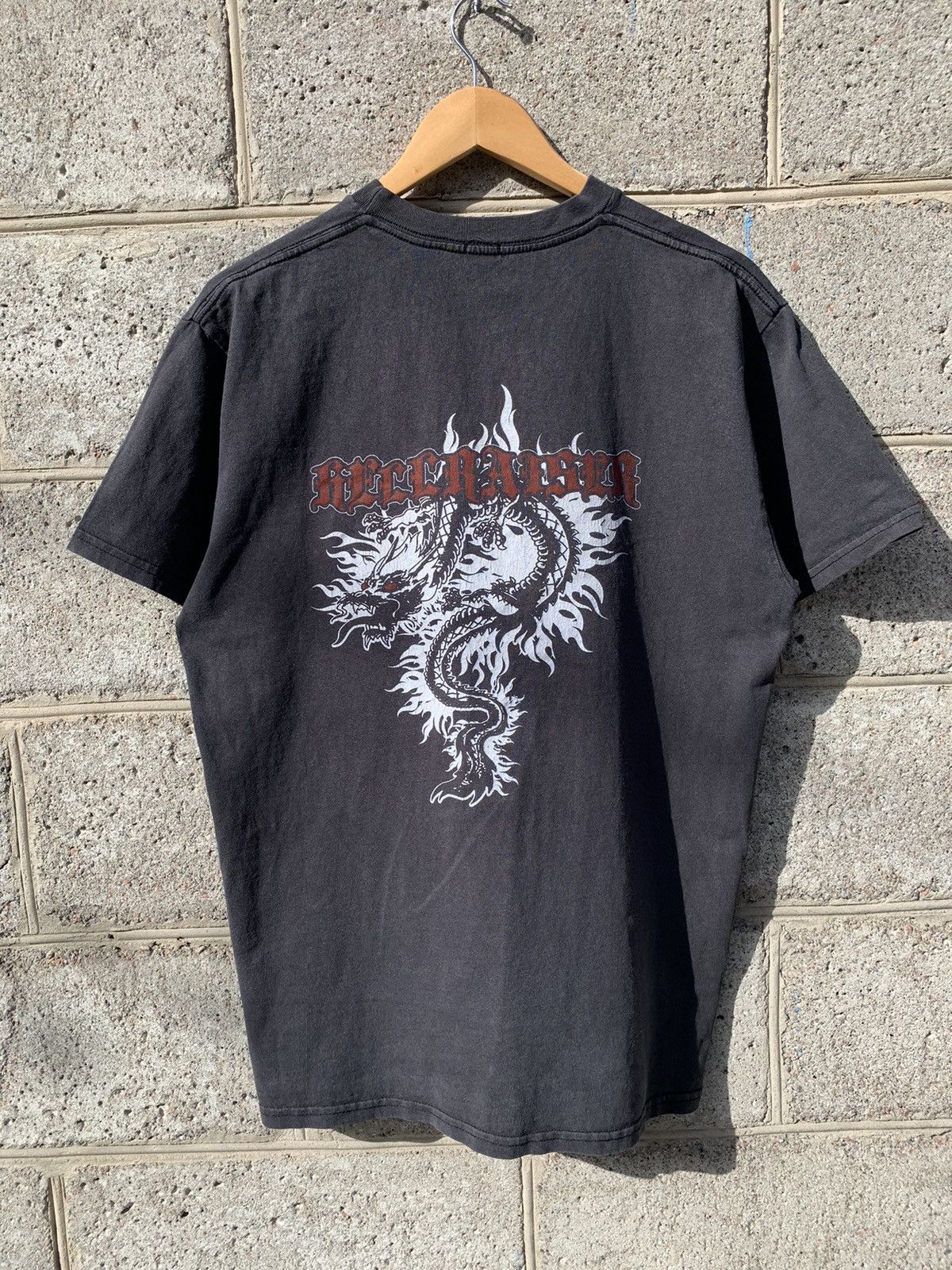 Japanese Brand × Vintage Vintage Thrashed Faded Movie Hellraiser x skateboard T Shirt Size US M / EU 48-50 / 2 - 1 Thumbnail