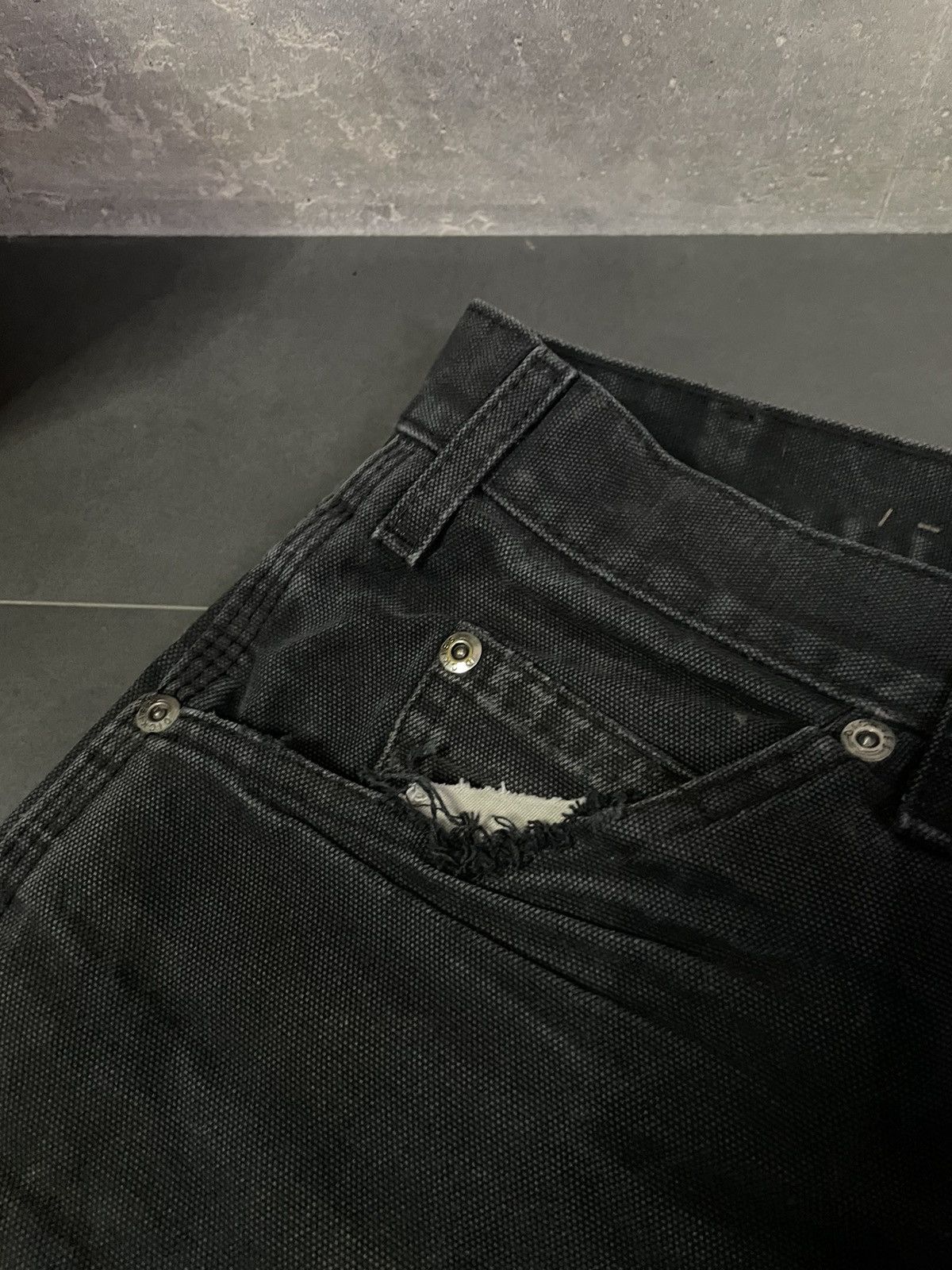 Dickies Vintage Dickies Faded Distressed Workwear Painted Carpenter Size US 36 / EU 52 - 17 Thumbnail
