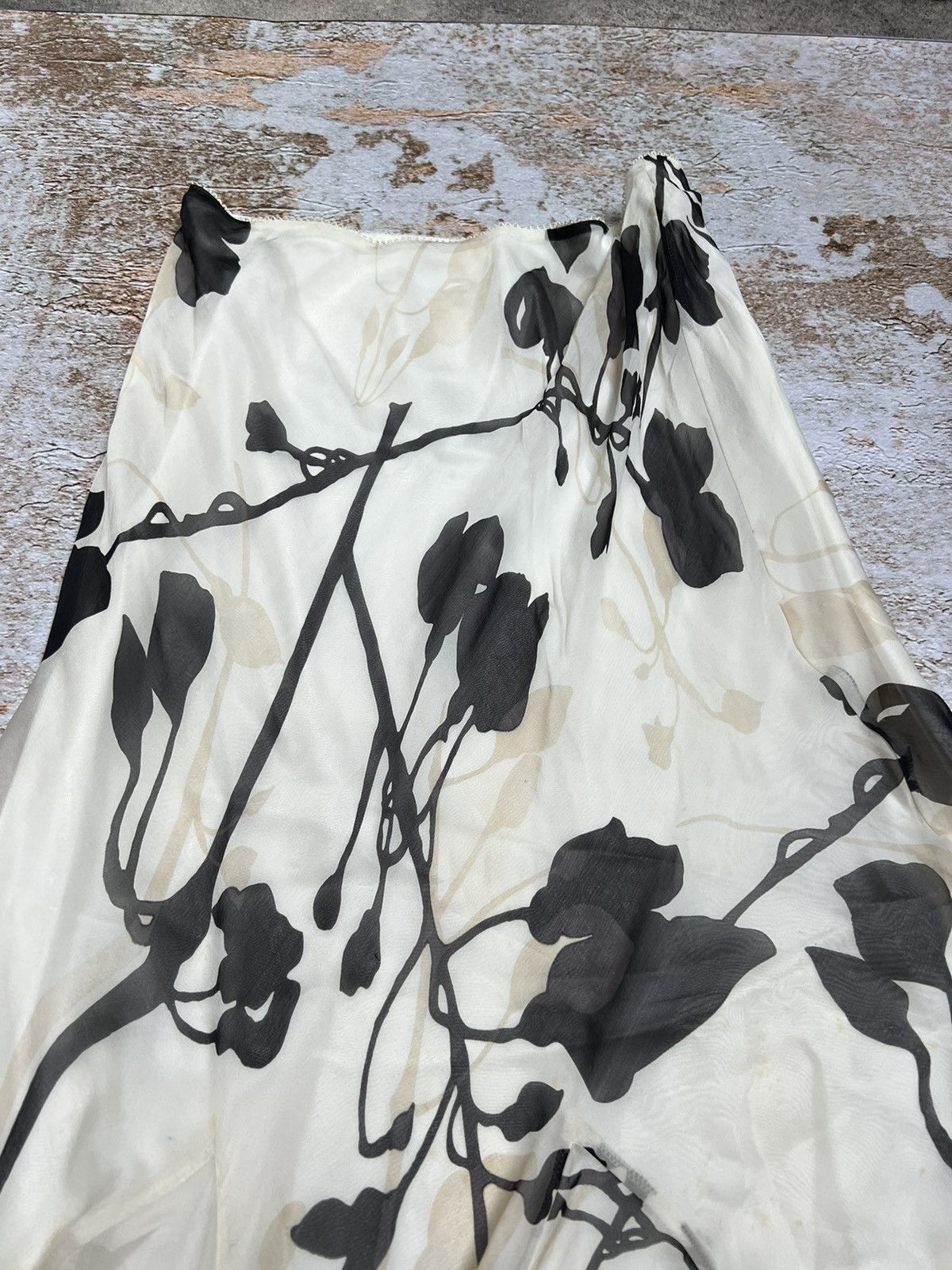 Vintage Vintage avant garde abstract flare skirt Size 28" / US 6 / IT 42 - 8 Thumbnail