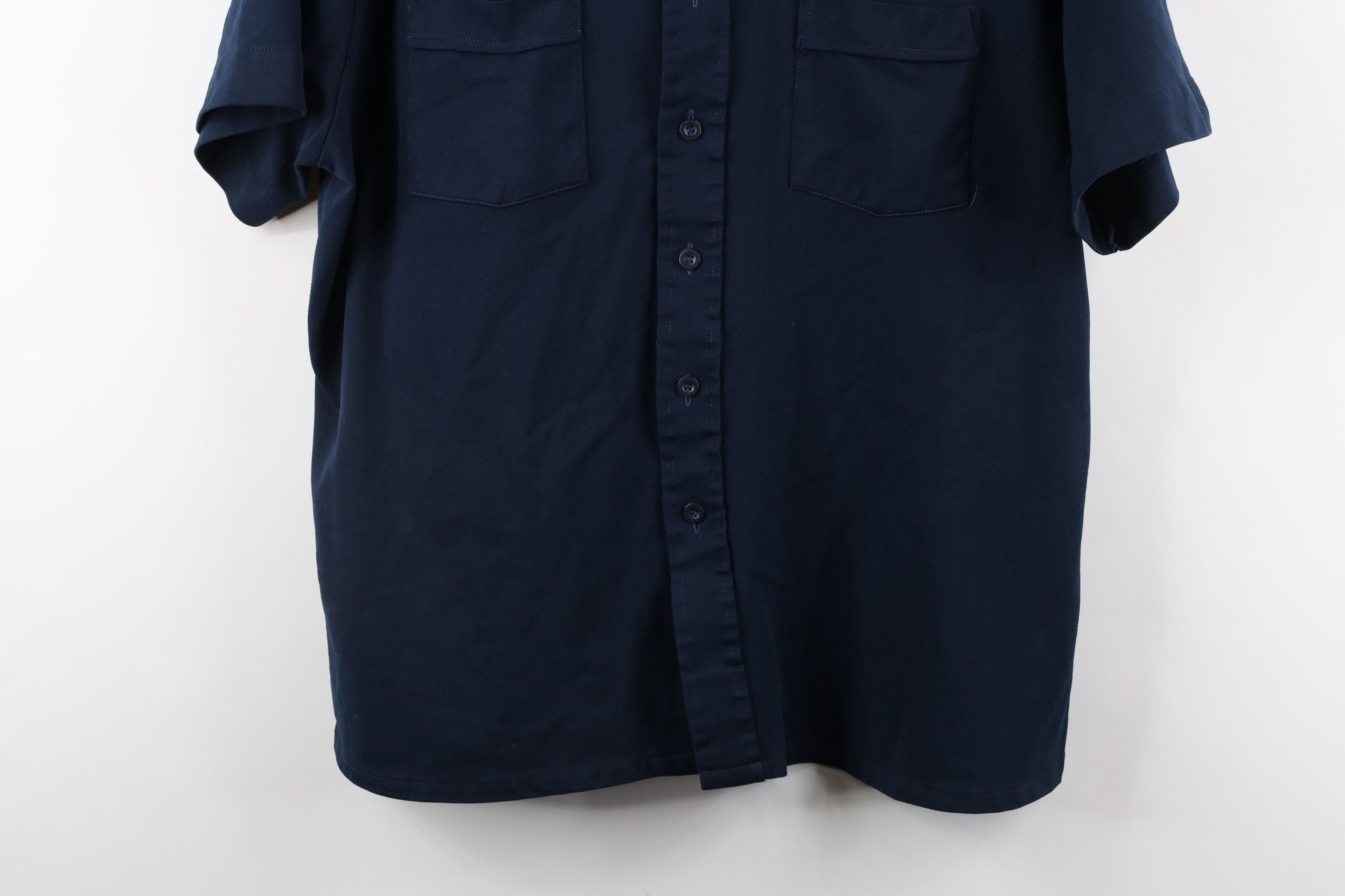 Vintage Vintage 70s Streetwear Short Sleeve Collared Button Shirt Size US XL / EU 56 / 4 - 3 Thumbnail