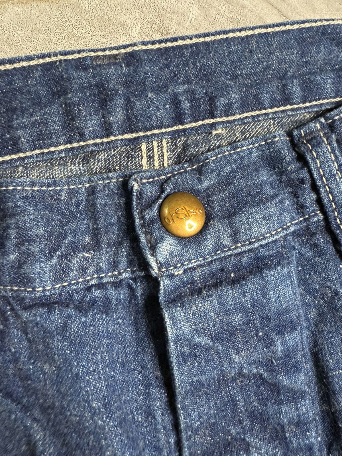 Orslow Orslow Indigo Soft Denim Carpenter Pants Size US 29 - 3 Thumbnail