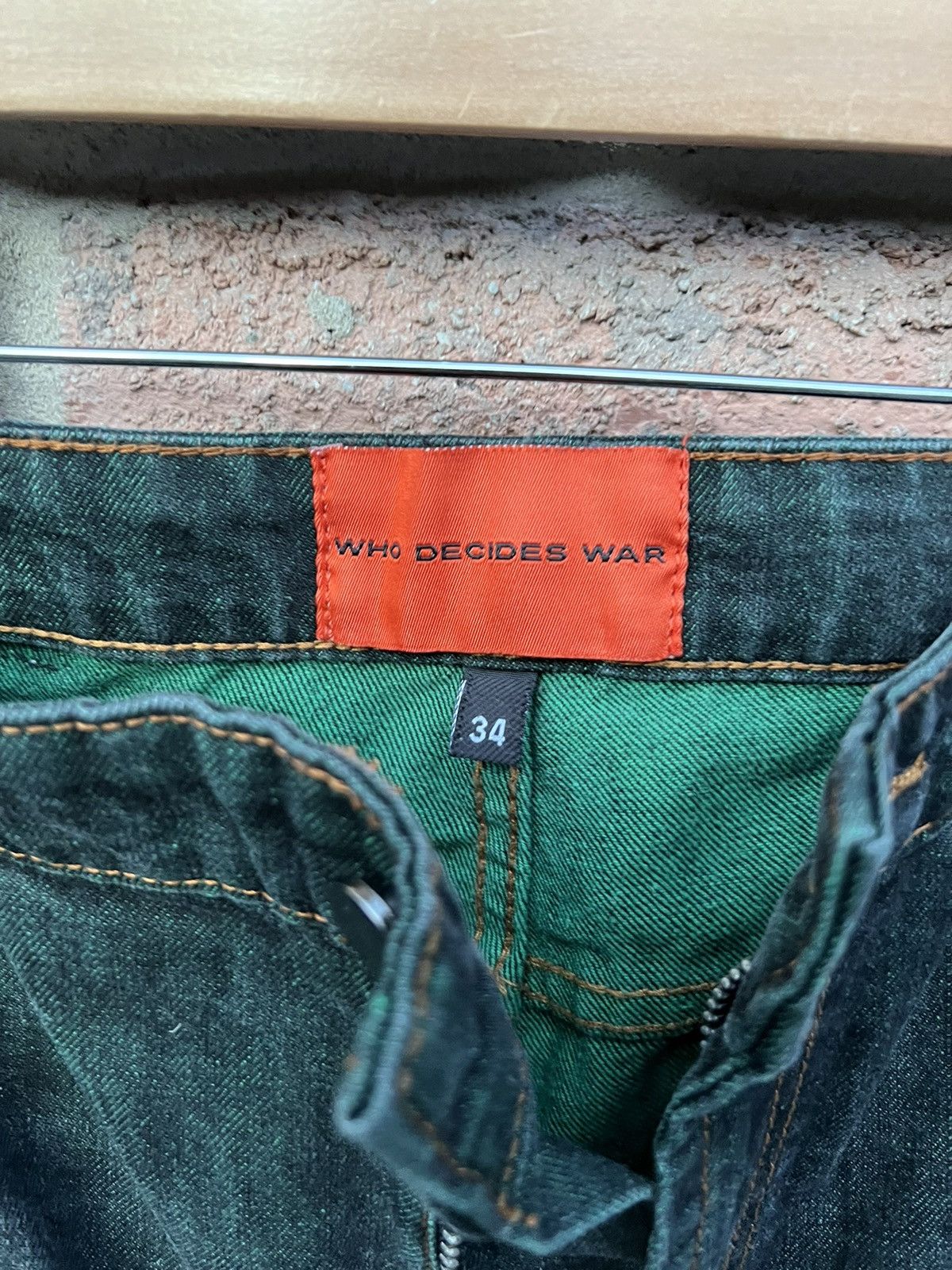 Ev Bravado × Who Decides War Monster denim Size US 34 / EU 50 - 2 Thumbnail