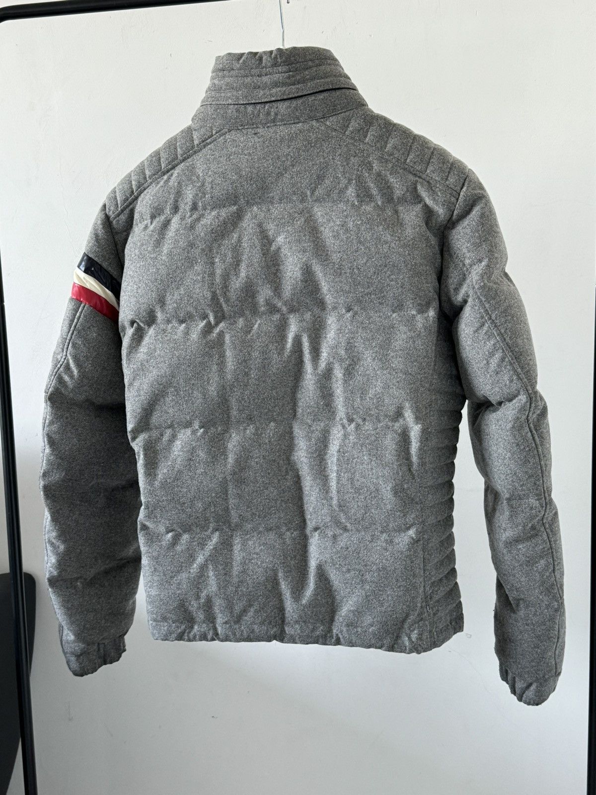 Moncler Moncler Chartreuse wool puffer jacket Size US XL / EU 56 / 4 - 7 Thumbnail