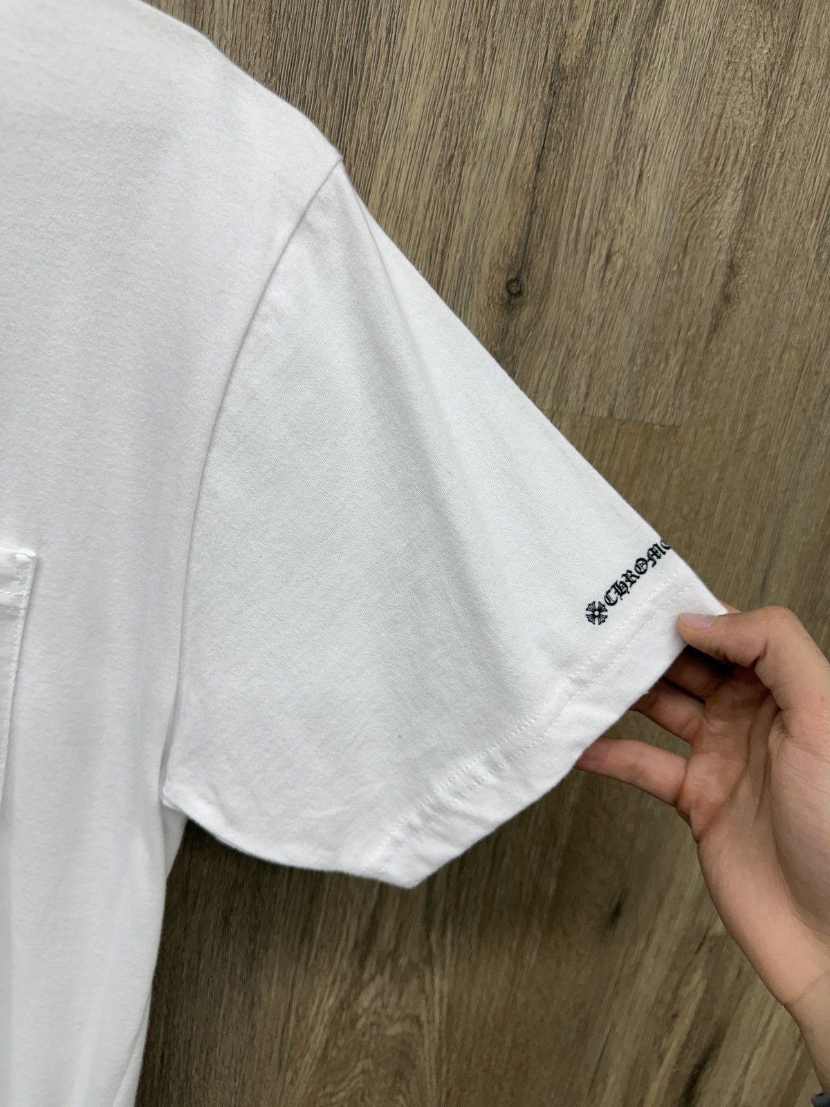Chrome Hearts Chrome Hearts New York White Short Sleeve Size US L / EU 52-54 / 3 - 5 Thumbnail