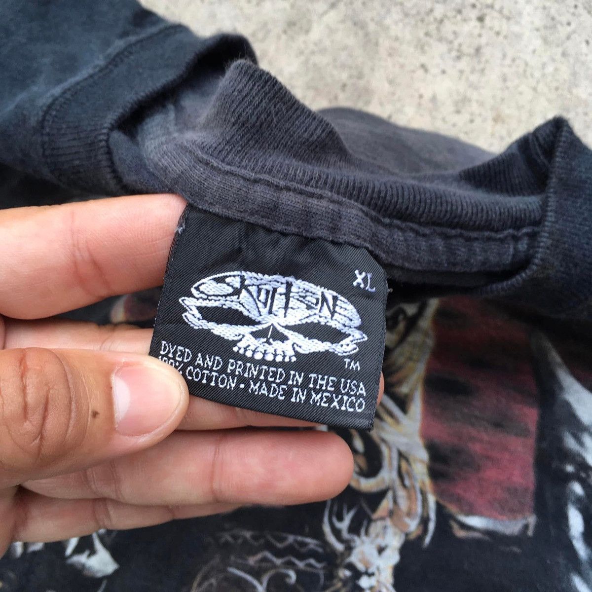 Vintage RARE ‼️ Skull Size US XL / EU 56 / 4 - 3 Thumbnail